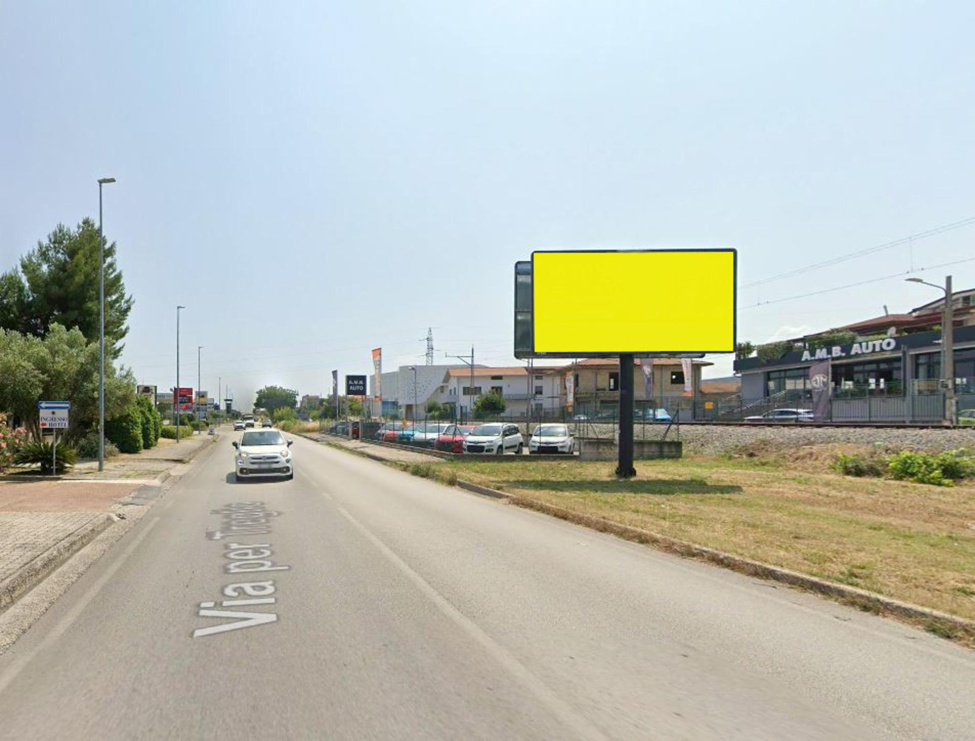 Impianto a KM 3+125 LATO DESTRO - FRONTE  Treglio