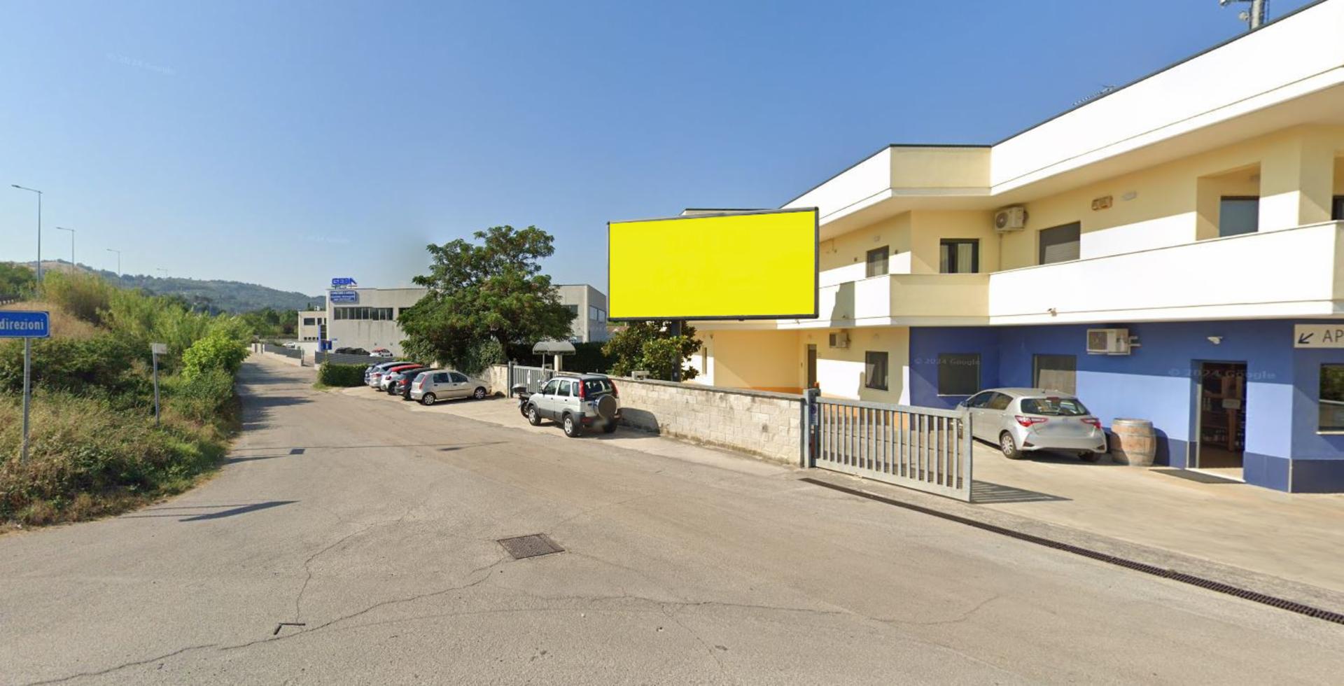 Impianto 6 X 3 a Chieti, in zona Conad
