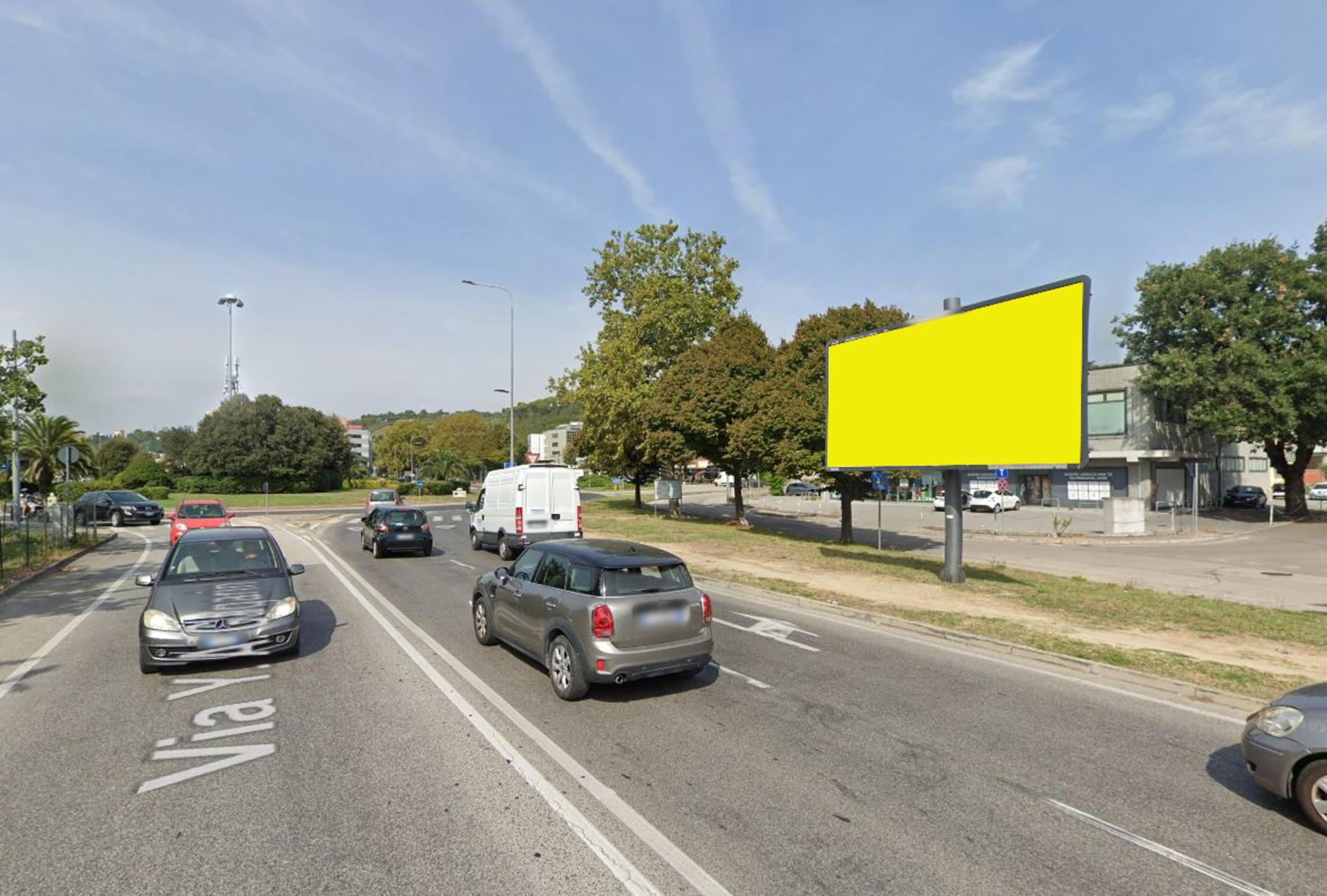 Impianto a VIA GAGARIN - A M 32 DAL TRIANGOLO DELLA ROTATORIA VIA ABETE  Pesaro