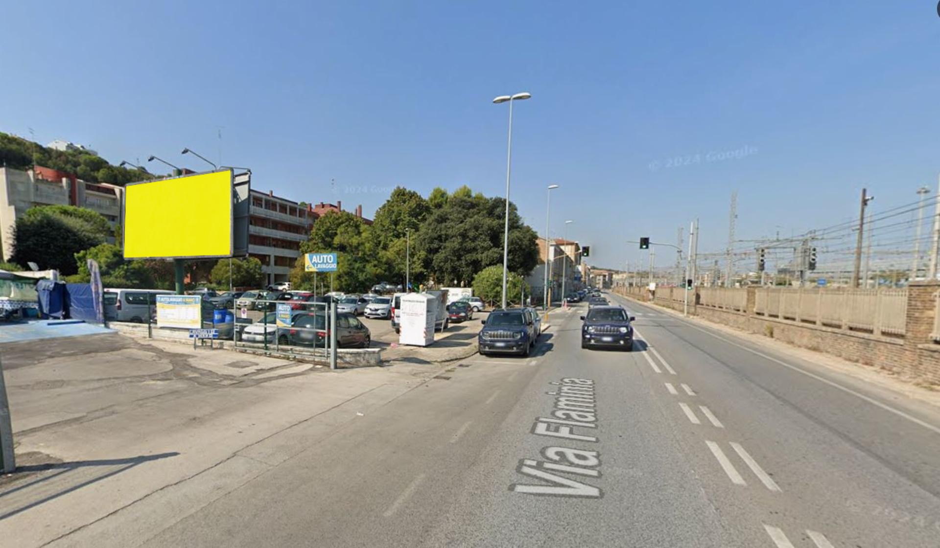 Impianto 6 X 3 a Ancona, in zona Trattoria dell'Antiquario