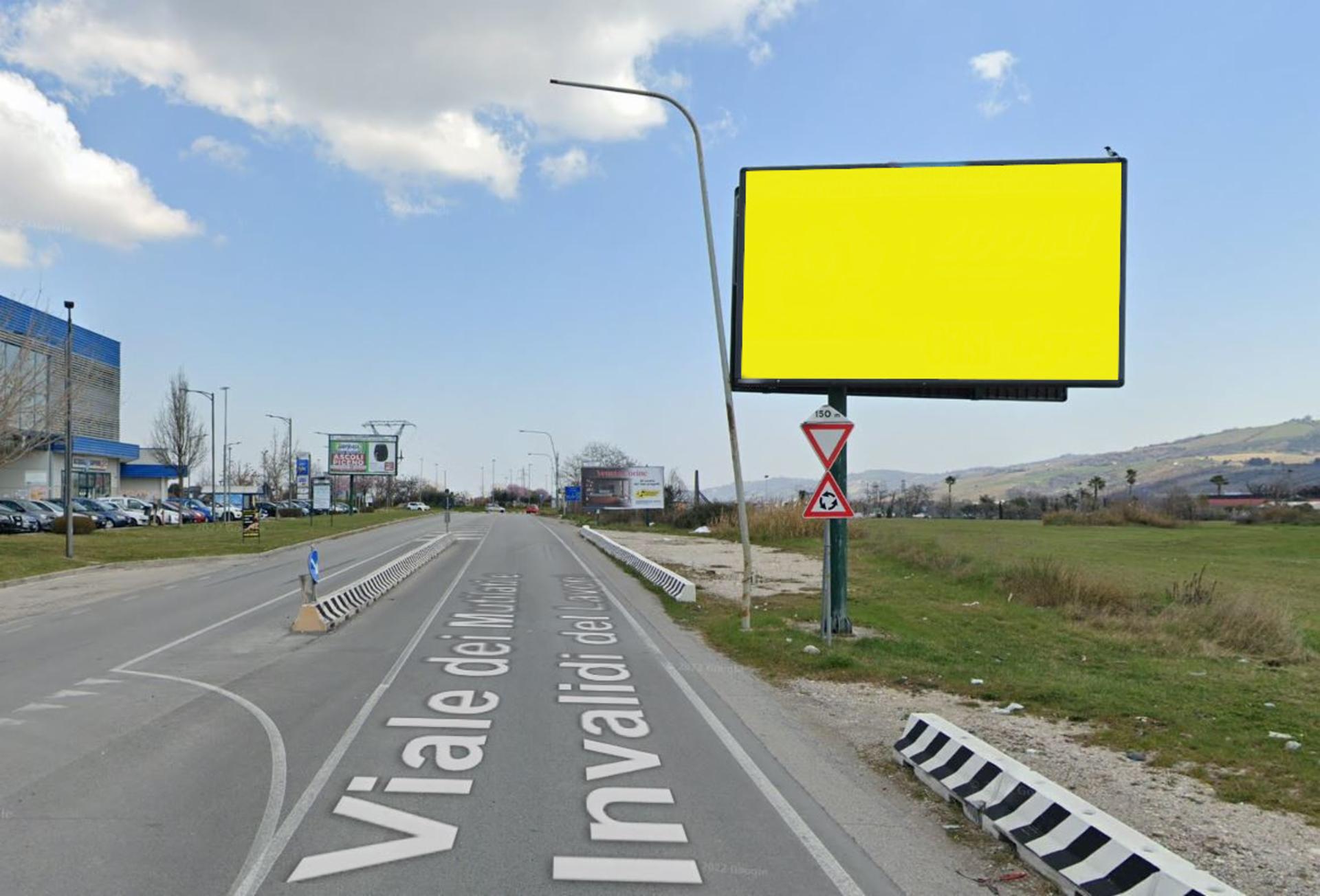 Impianto a 100  M ROTATORIA MEZZINA  Ascoli Piceno