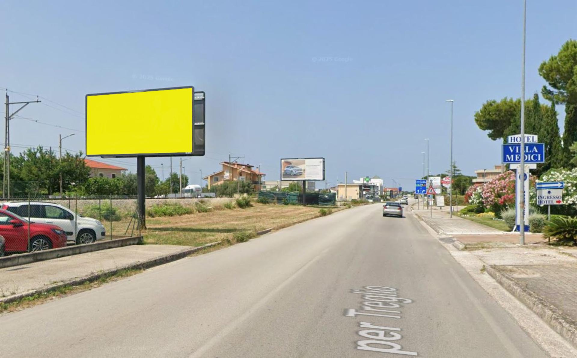 Impianto a KM 3+125 LATO DESTRO  Treglio
