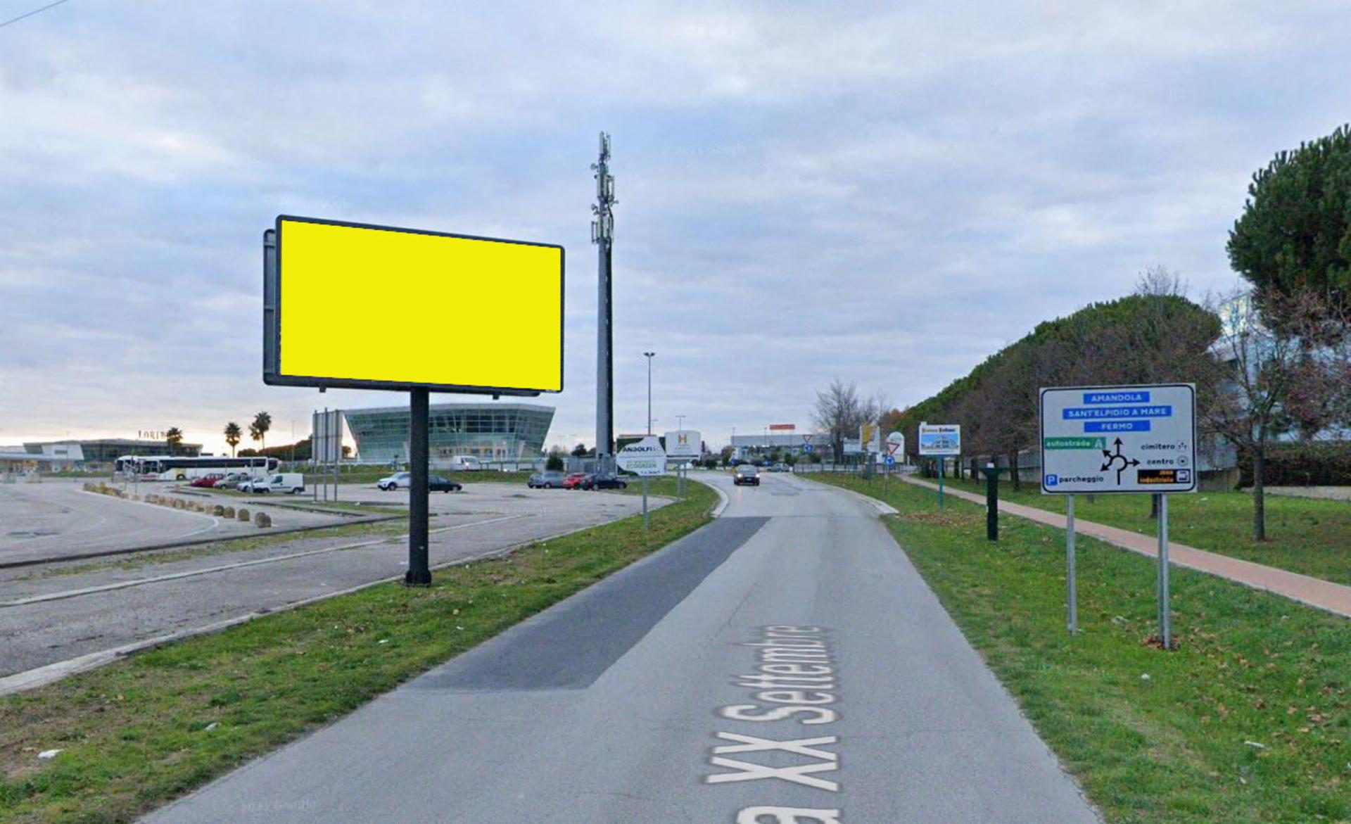 Impianto 6 X 3 a Porto Sant'Elpidio, in zona EuroSpin