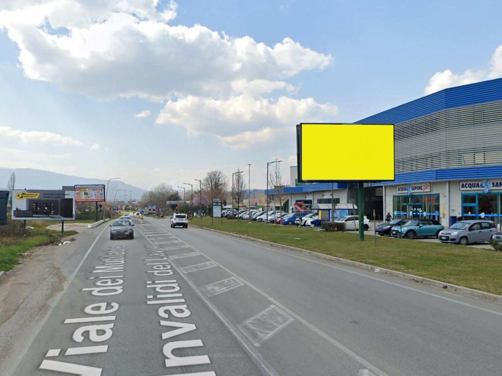 Impianto 6 X 3 a Ascoli Piceno, in zona EuroSpin