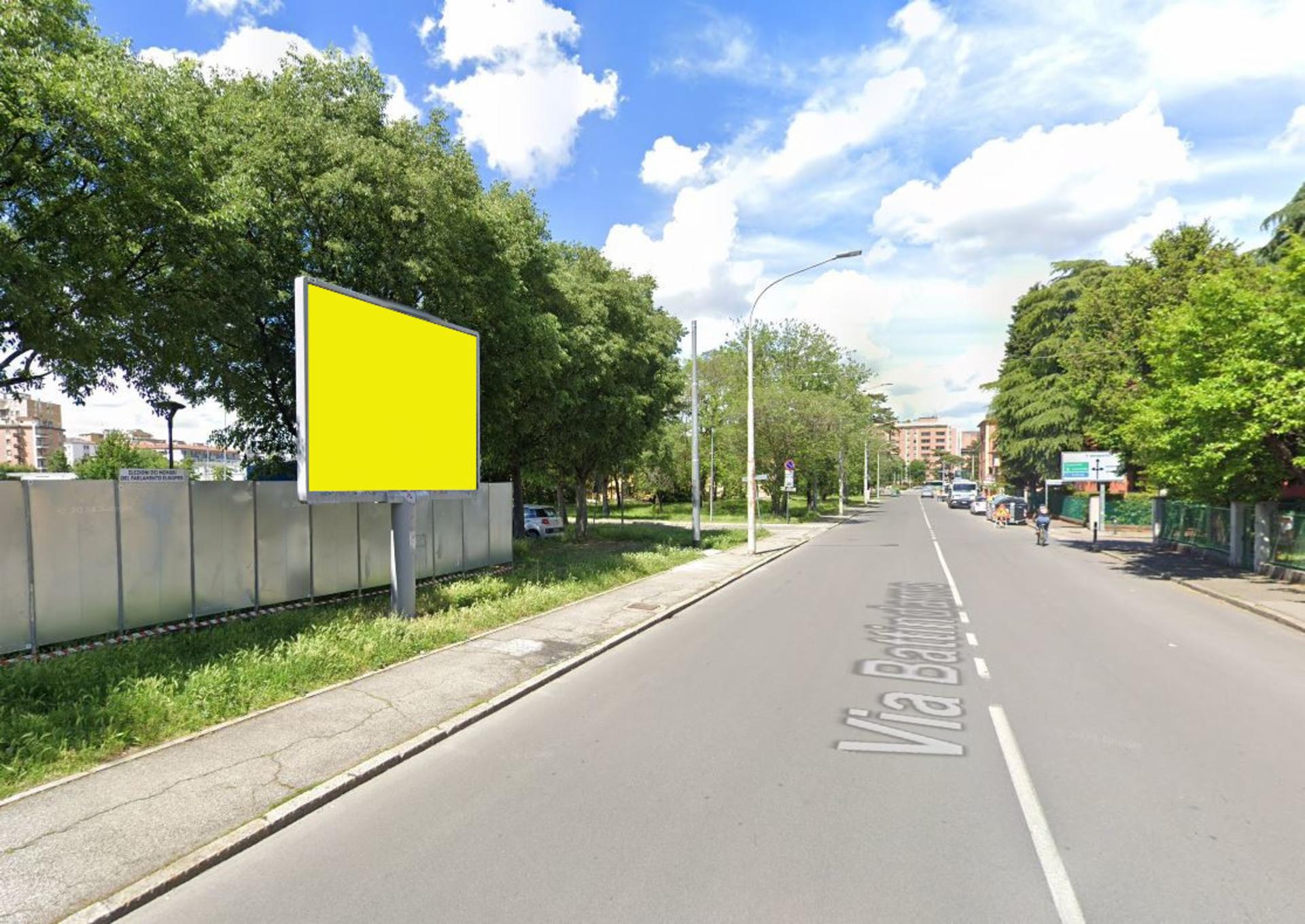 Impianto a VIA BATTINDARNO FRONTE CIVICO 316  Bologna