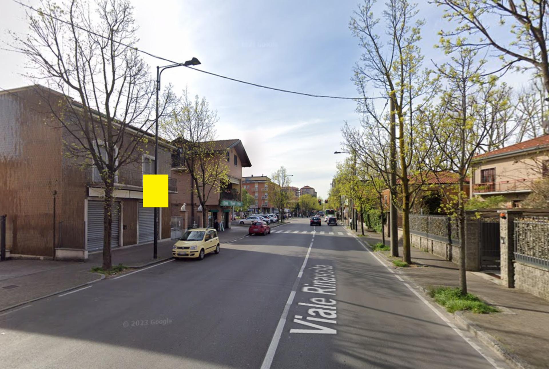 Impianto POLE MEDIA a Cinisello Balsamo, in zona Simoni Arredatori