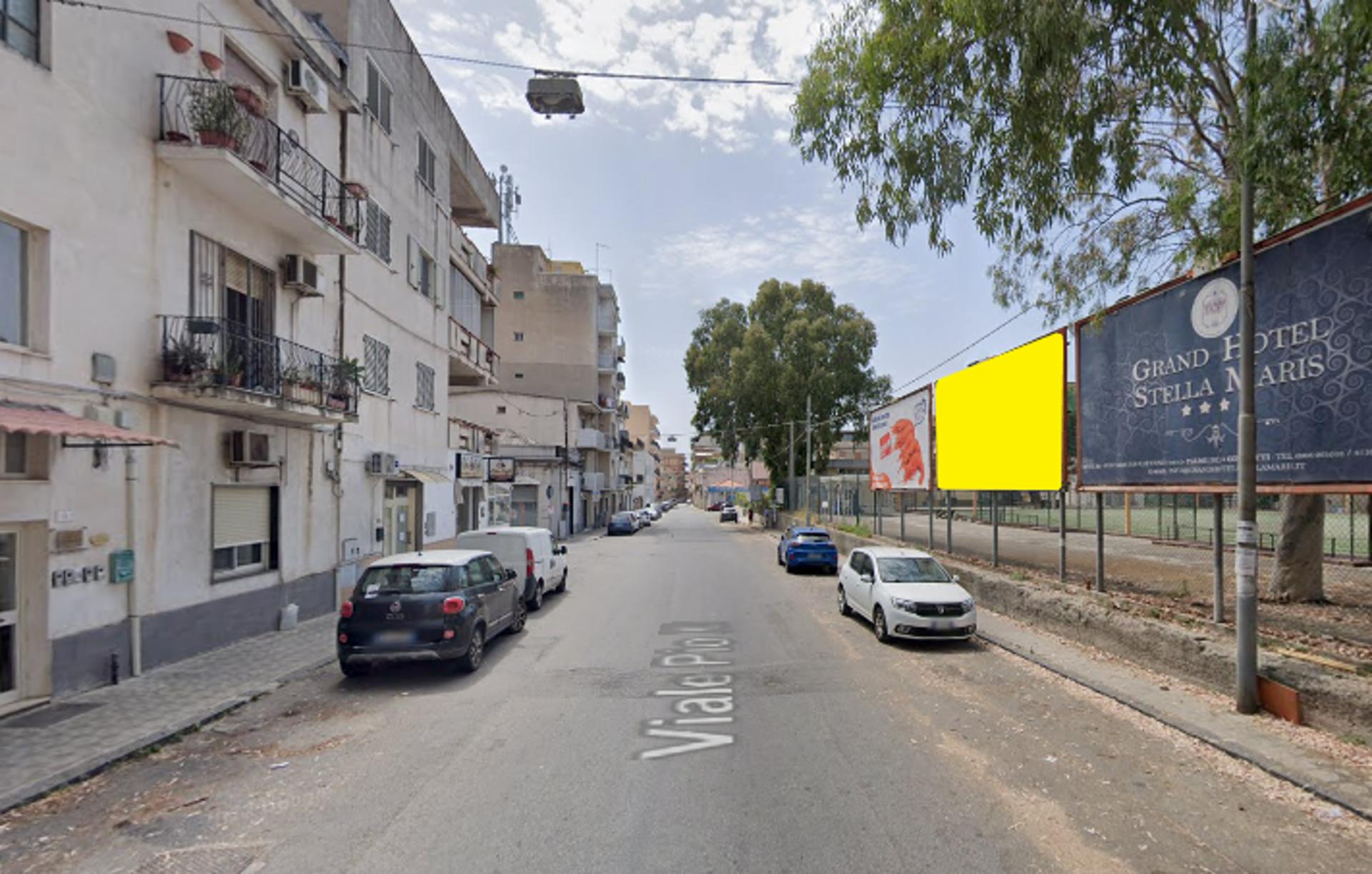 Impianto 6 X 3 a Reggio di Calabria, in zona Chiesa del Crocefisso