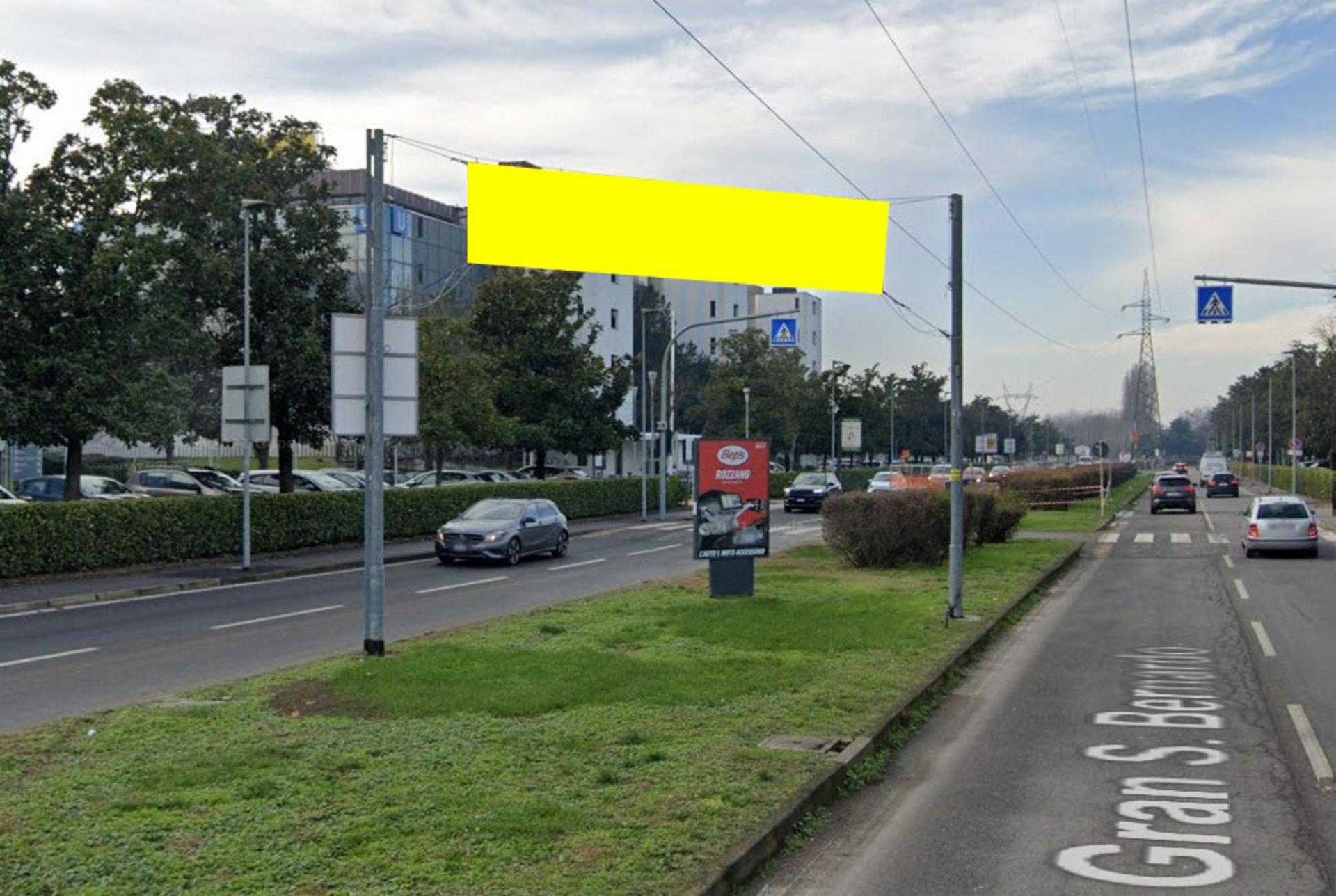 Impianto STRISCIONE a Rozzano, in zona capatosta