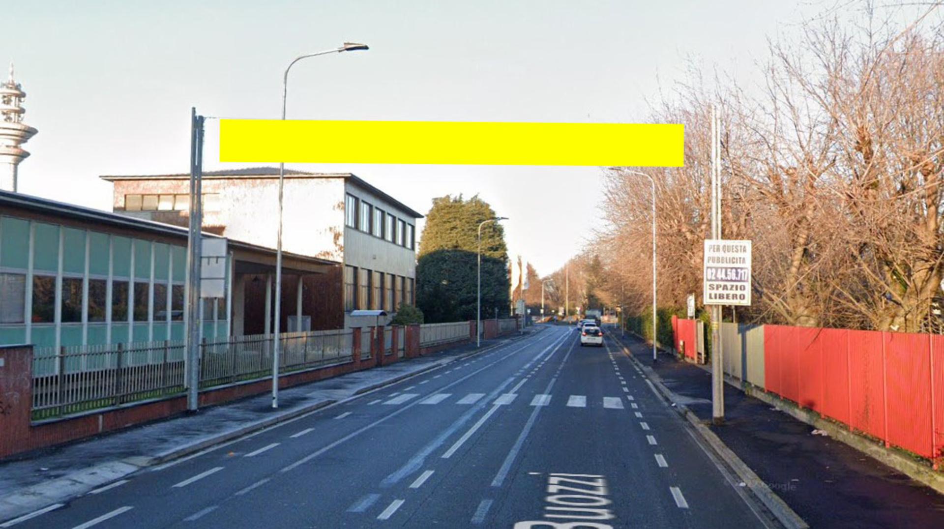 Impianto STRISCIONE a Rozzano, in zona Il salotto di Debora