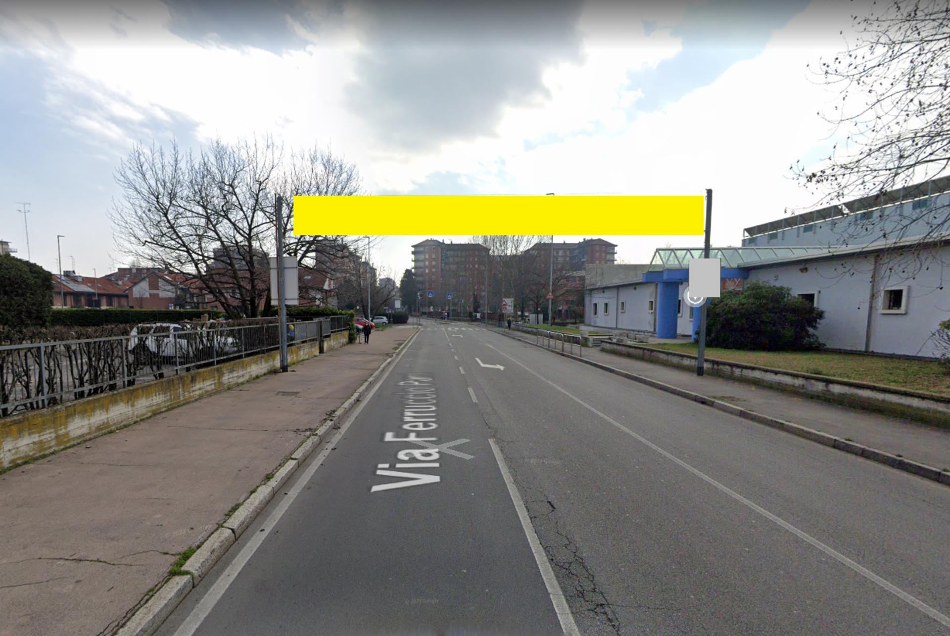 Impianto STRISCIONE a San Donato Milanese, in zona Studio estetico Mina
