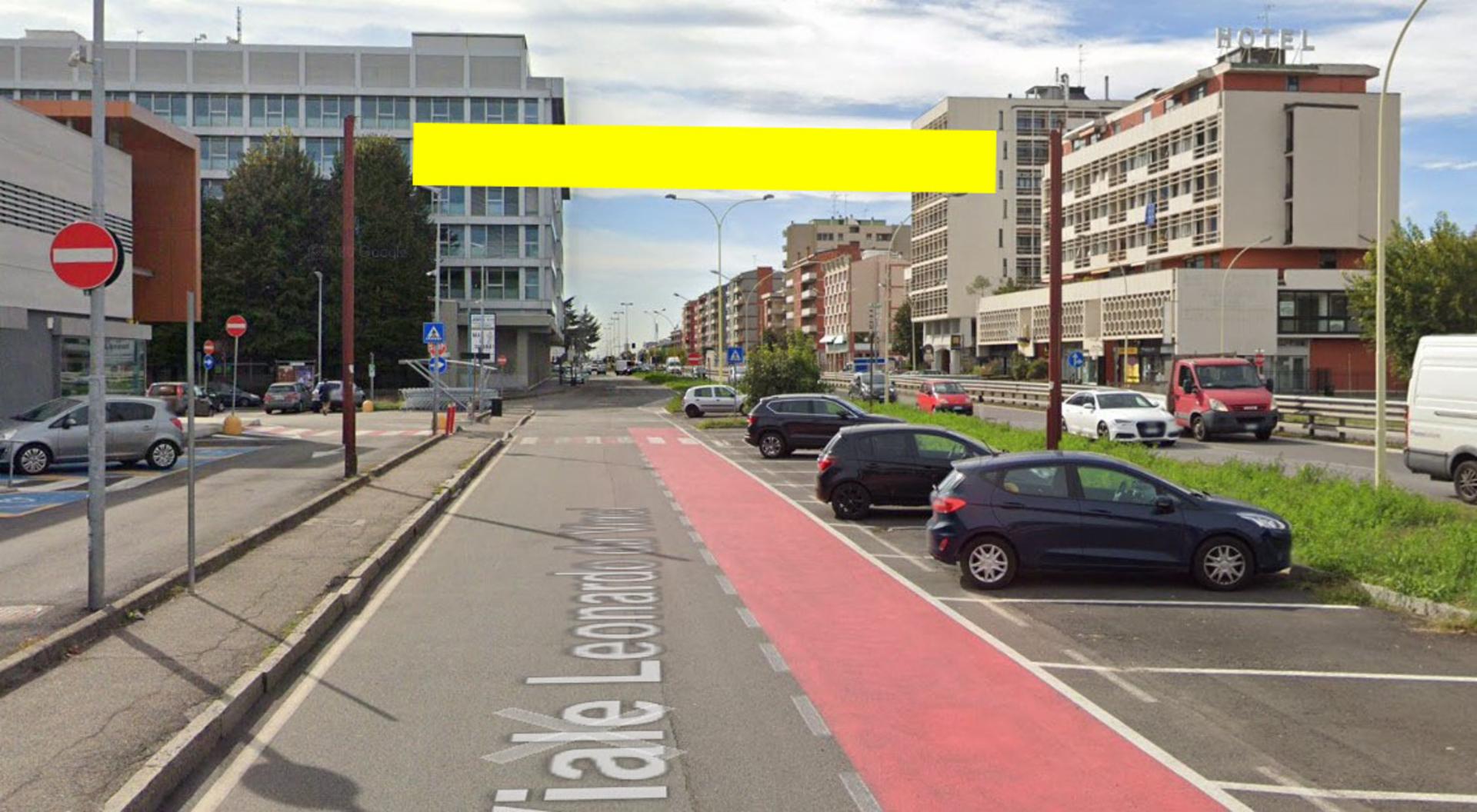 Impianto STRISCIONE a Trezzano sul Naviglio, in zona Bar Pippo