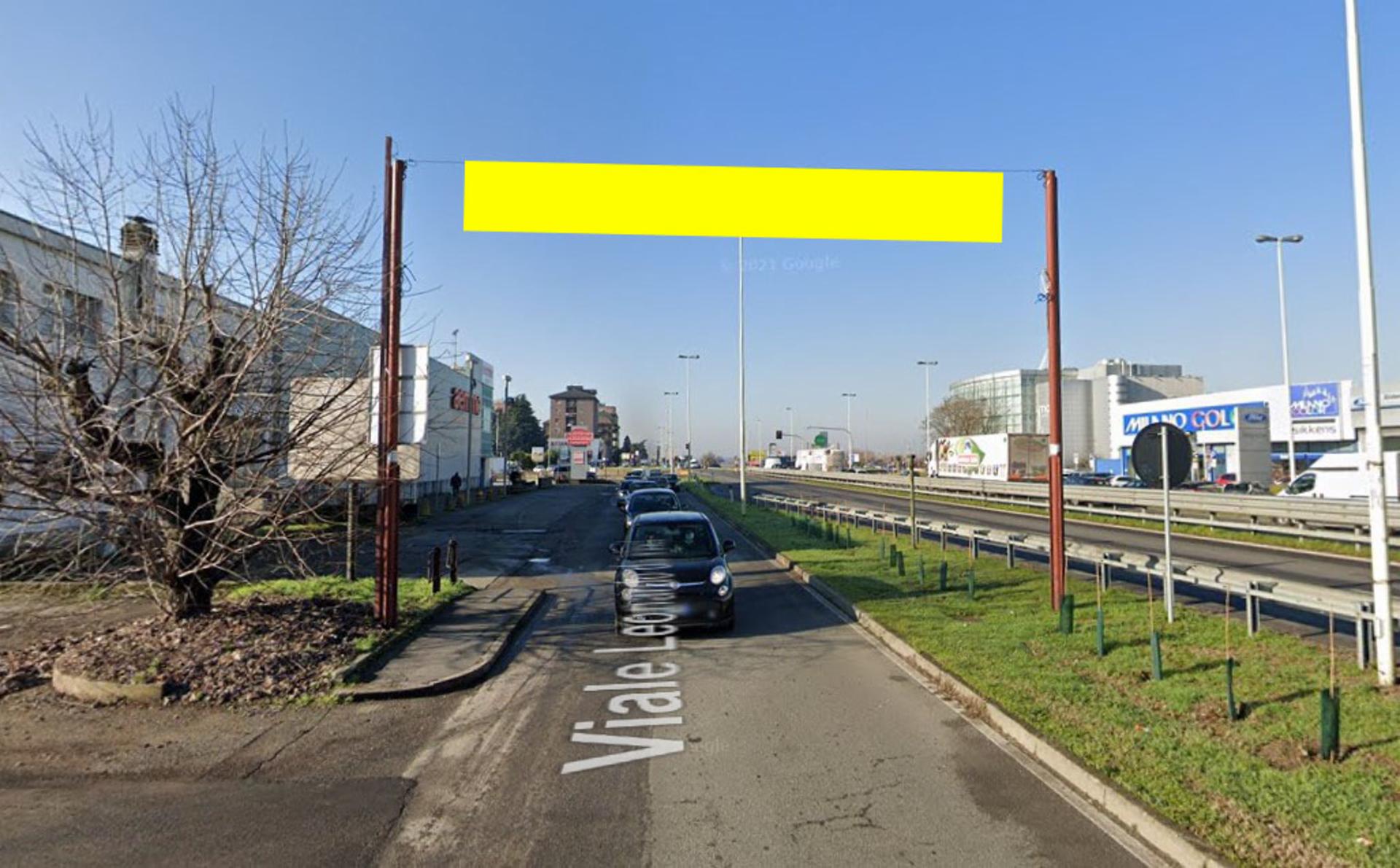 Impianto STRISCIONE a Trezzano sul Naviglio, in zona Aemme