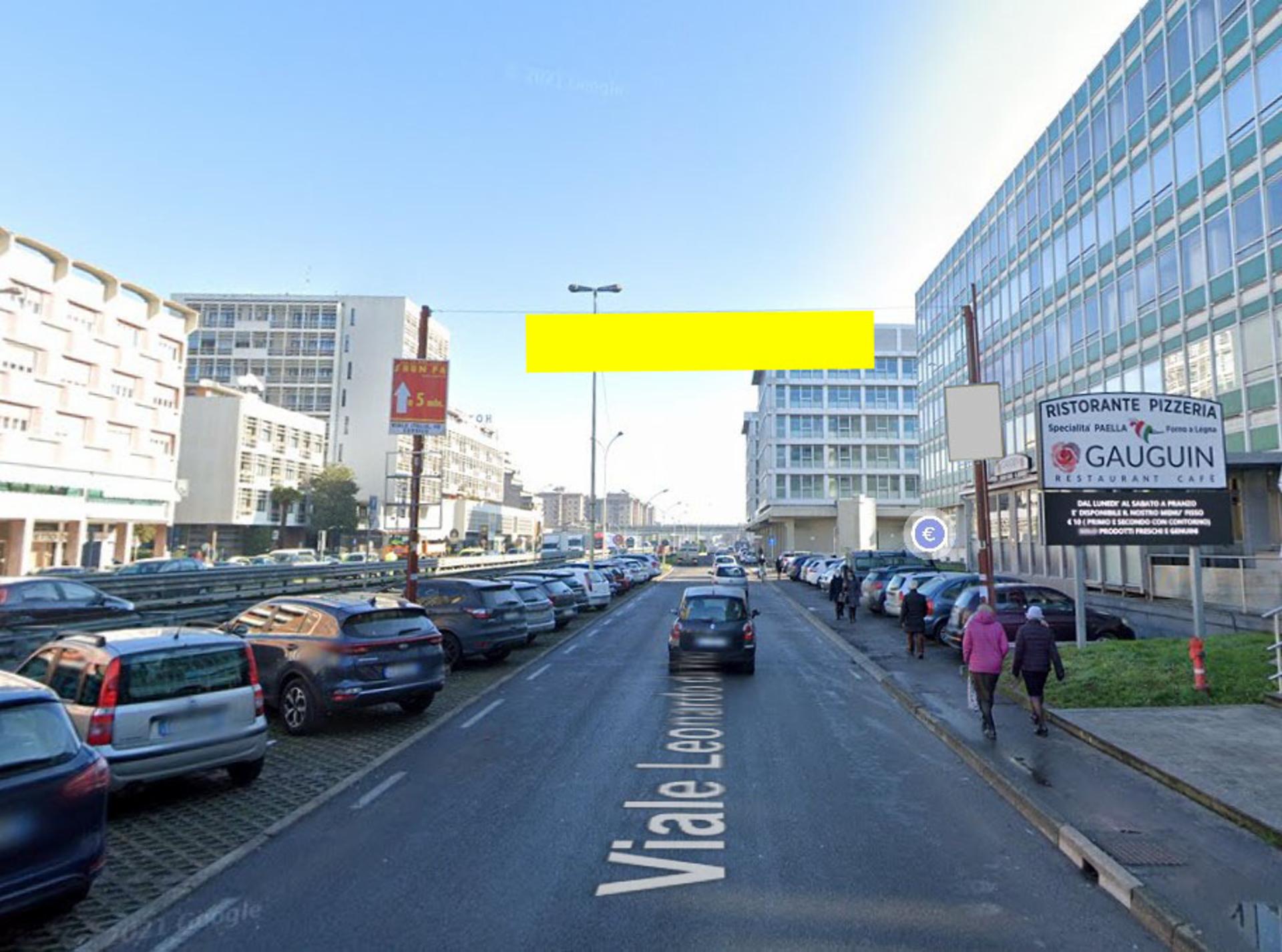 Impianto STRISCIONE a Trezzano sul Naviglio, in zona Effetto Donna