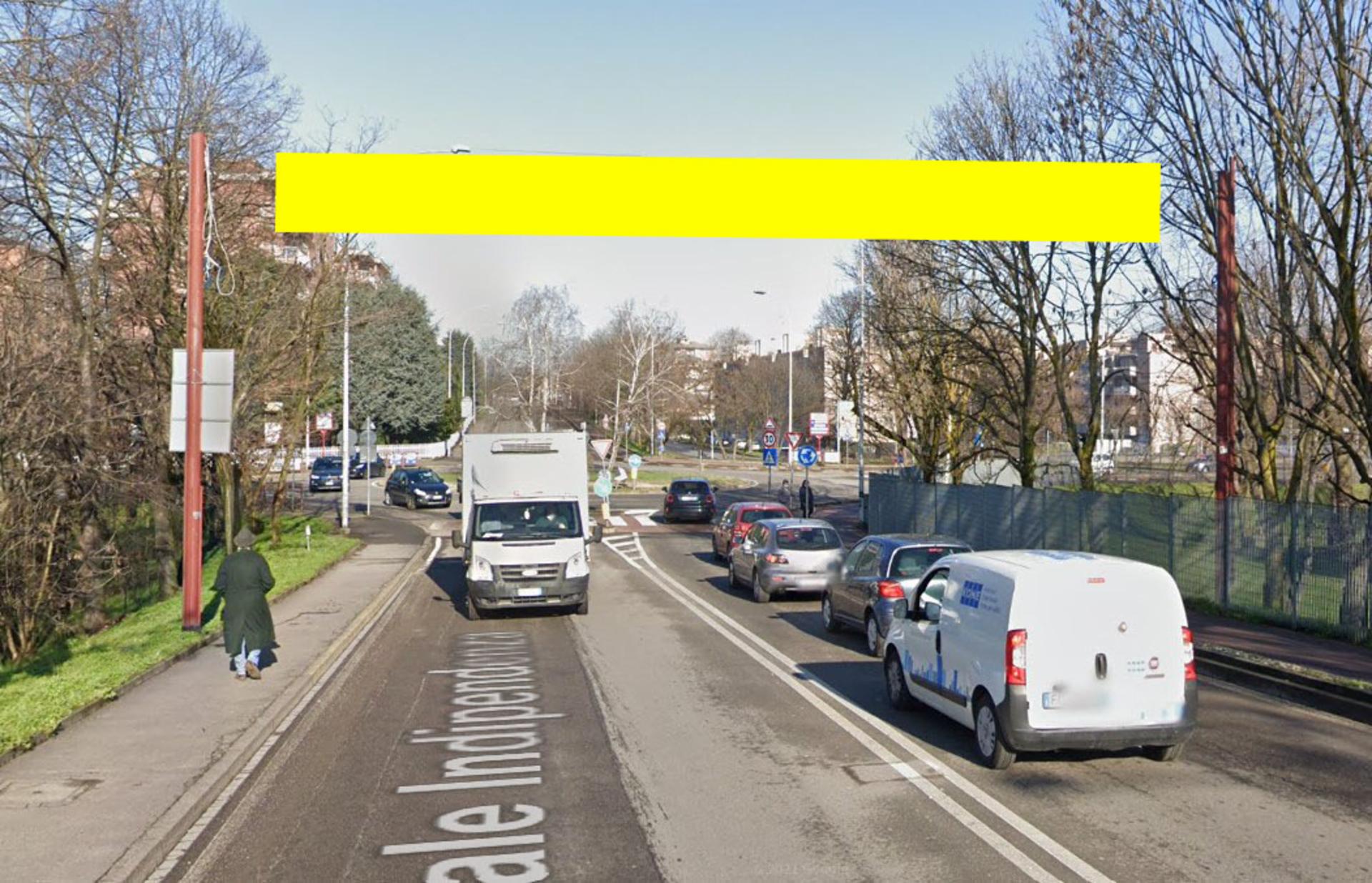 Impianto STRISCIONE a Trezzano sul Naviglio, in zona Diamond Sun