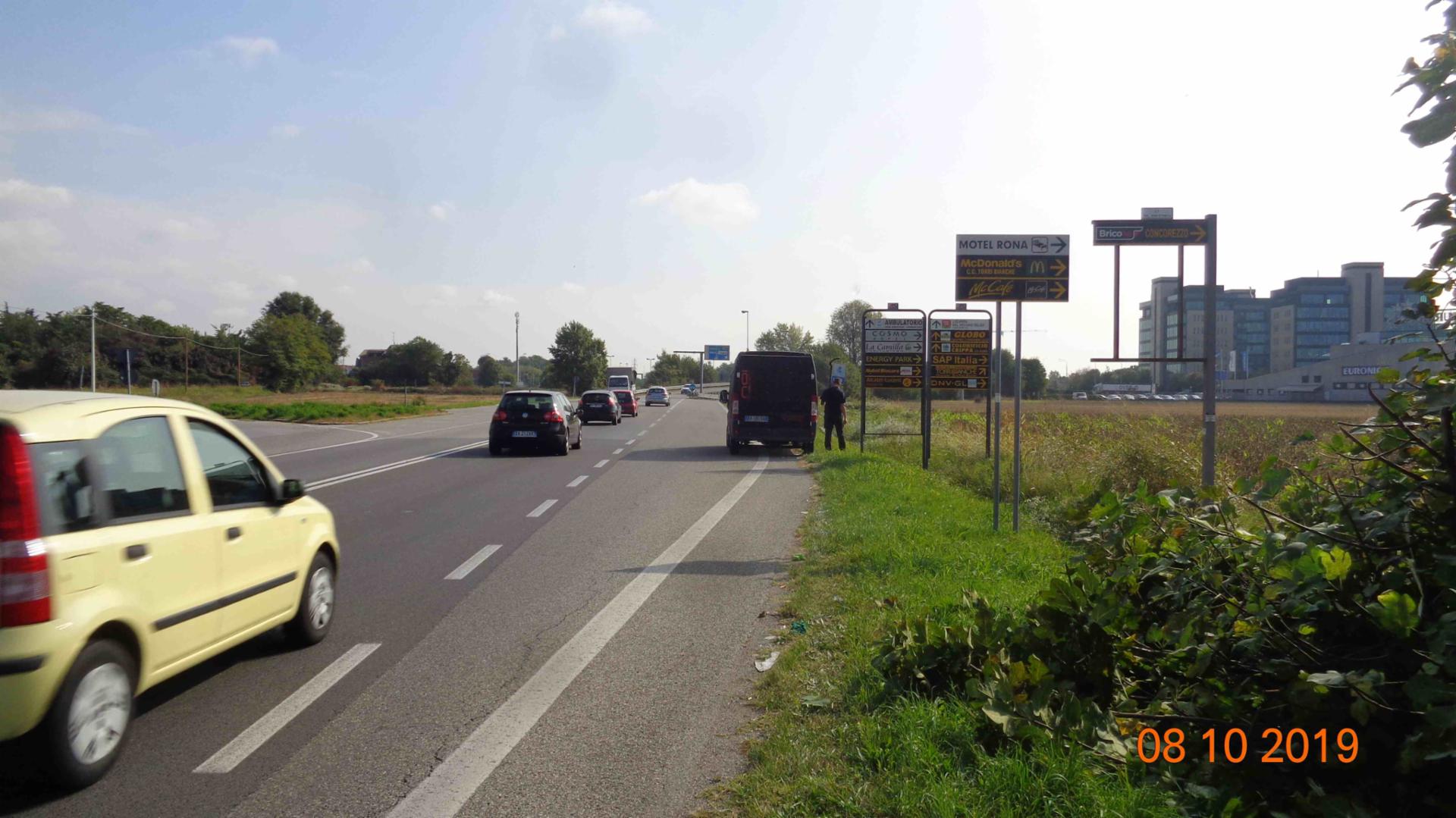 Impianto a SP 45 KM 3+980/DX  Vimercate
