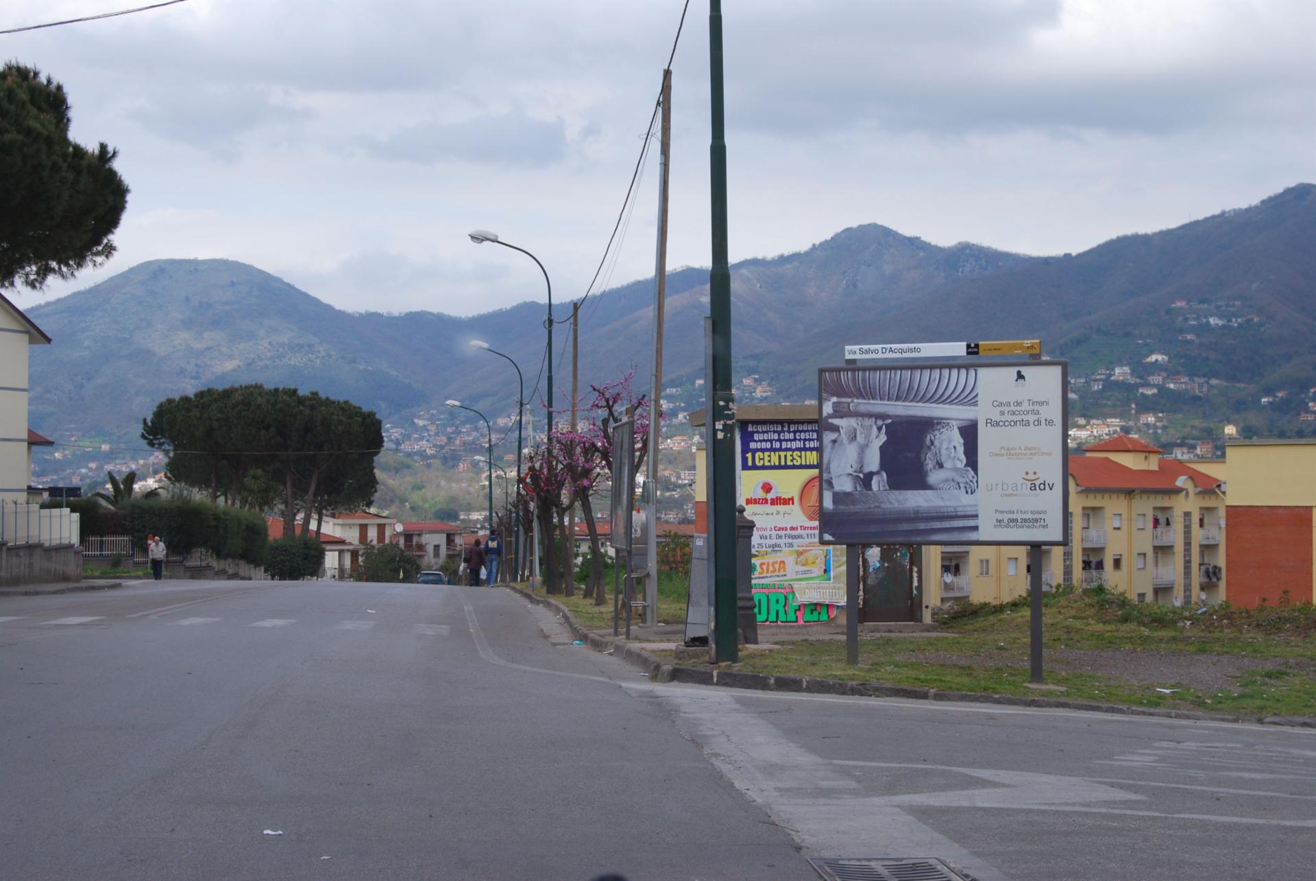 Impianto a VIA SALVO D'ACQUISTO Via Salvo d'Acquisto di fronte WC  Cava de' Tirreni