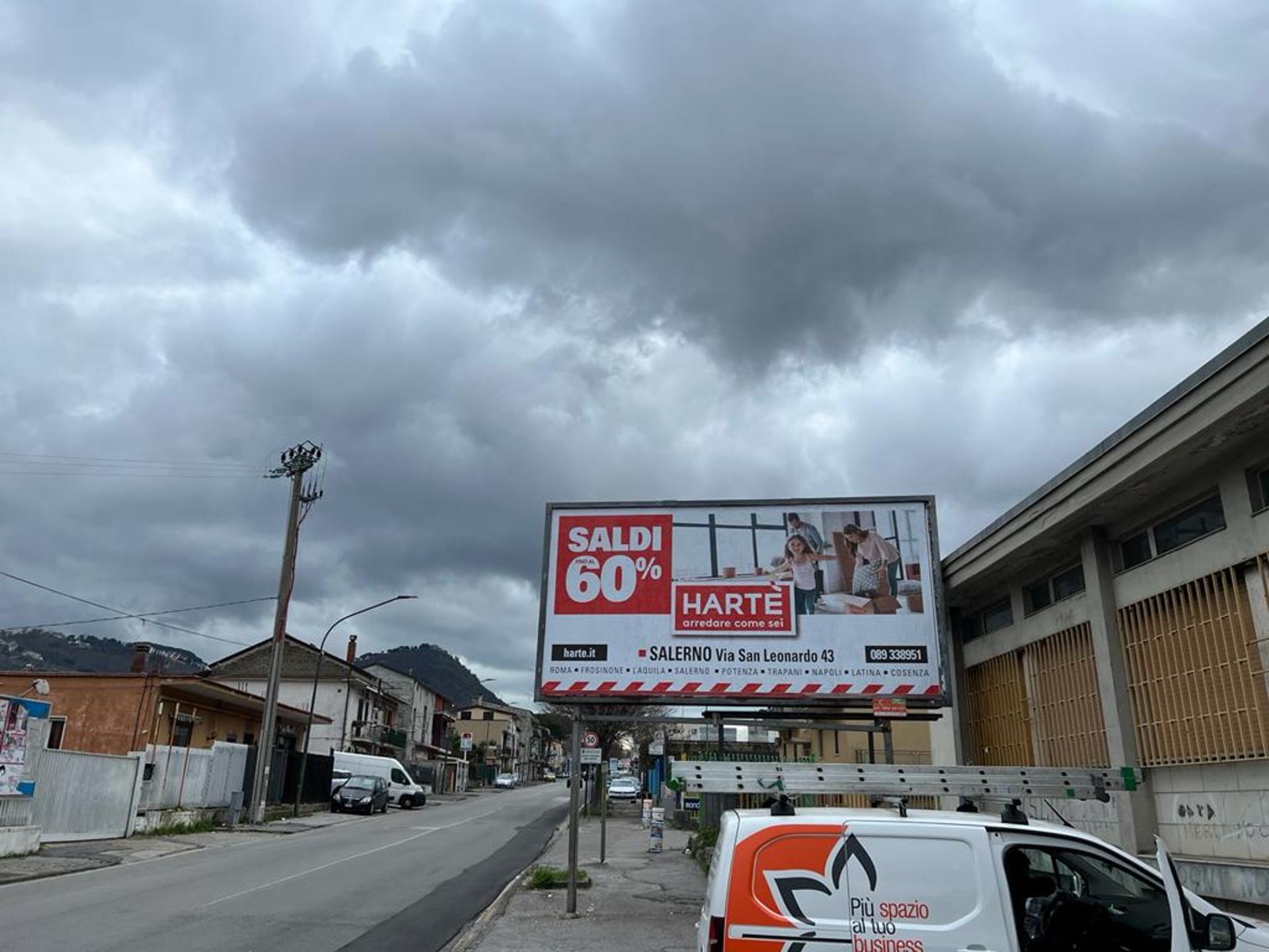 Impianto a VIA XXV LUGLIO  ALT. FERRAM. LAGRA DIR. SUD  Cava de' Tirreni