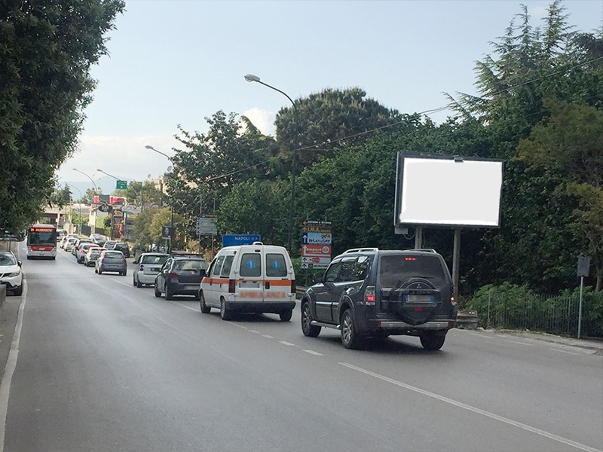 Impianto a XXV LUGLIO  ALT. USC. AUTOSTRADA DIR. NOCERA  Cava de' Tirreni