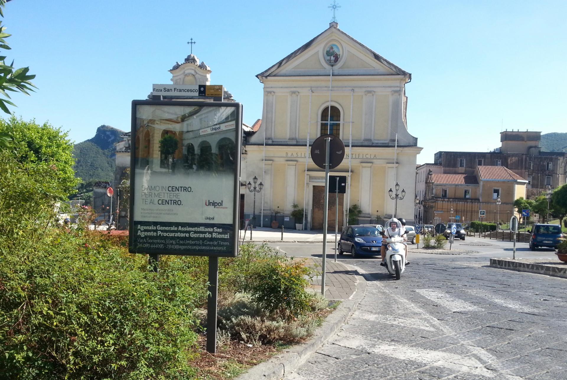 Impianto a P.ZZA SAN FRANCESCO ALT. MADONNA DELL'OLMO DIR. SA  Cava de' Tirreni