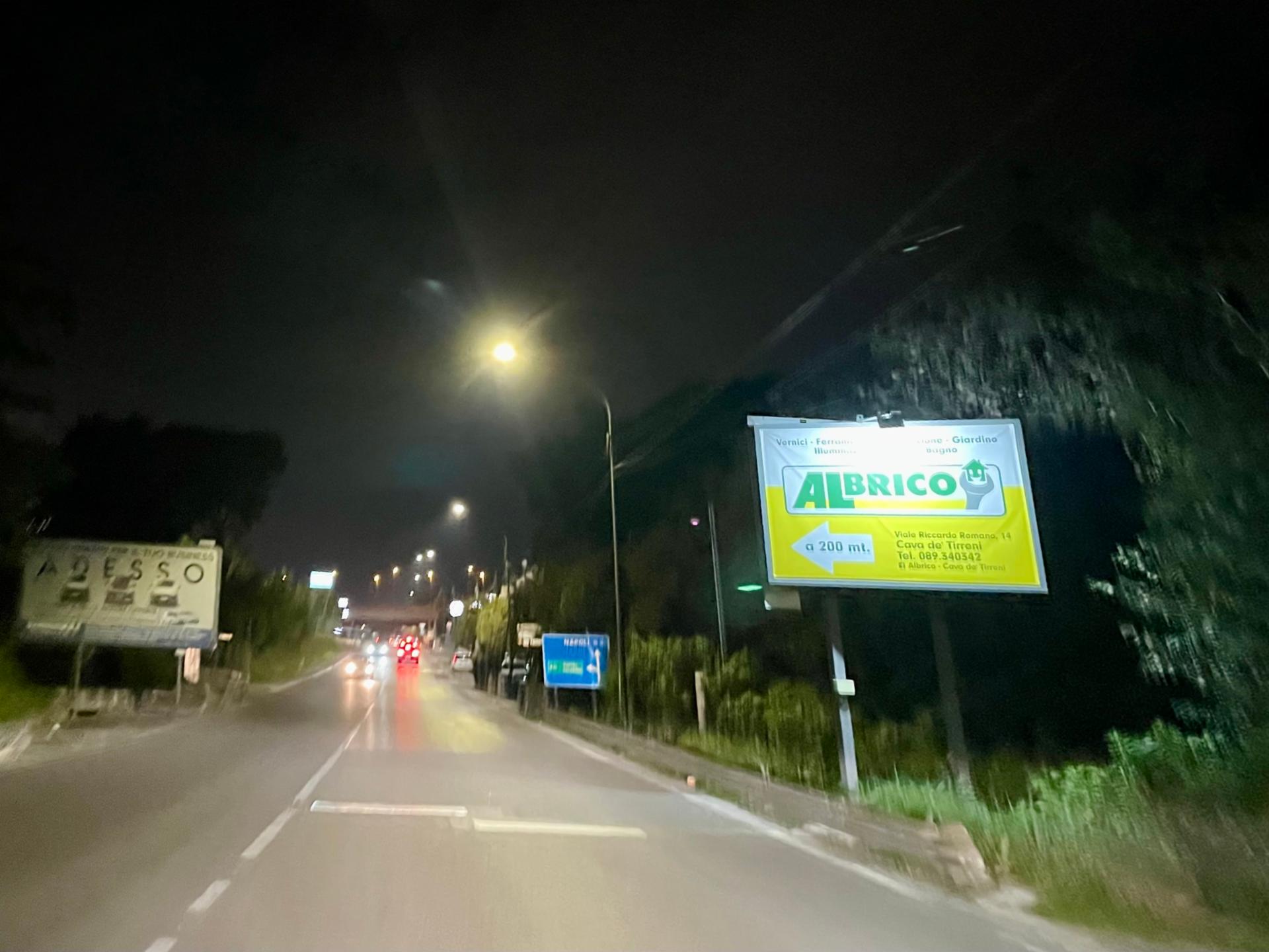 Impianto a XXV LUGLIO  ALT. USC. AUTOSTRADA DIR. CAVA  Cava de' Tirreni