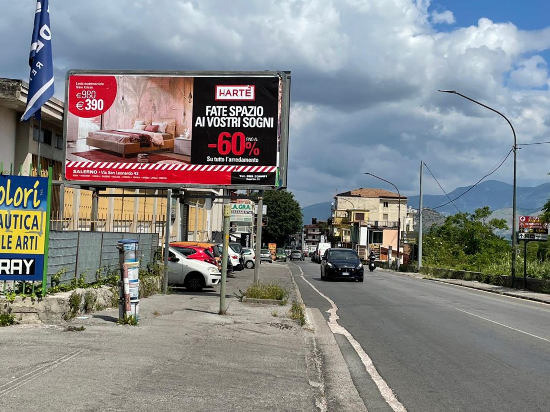 Impianto a VIA XXV LUGLIO ALT. FERRAM. LAGRA DIR. NORD  Cava de' Tirreni