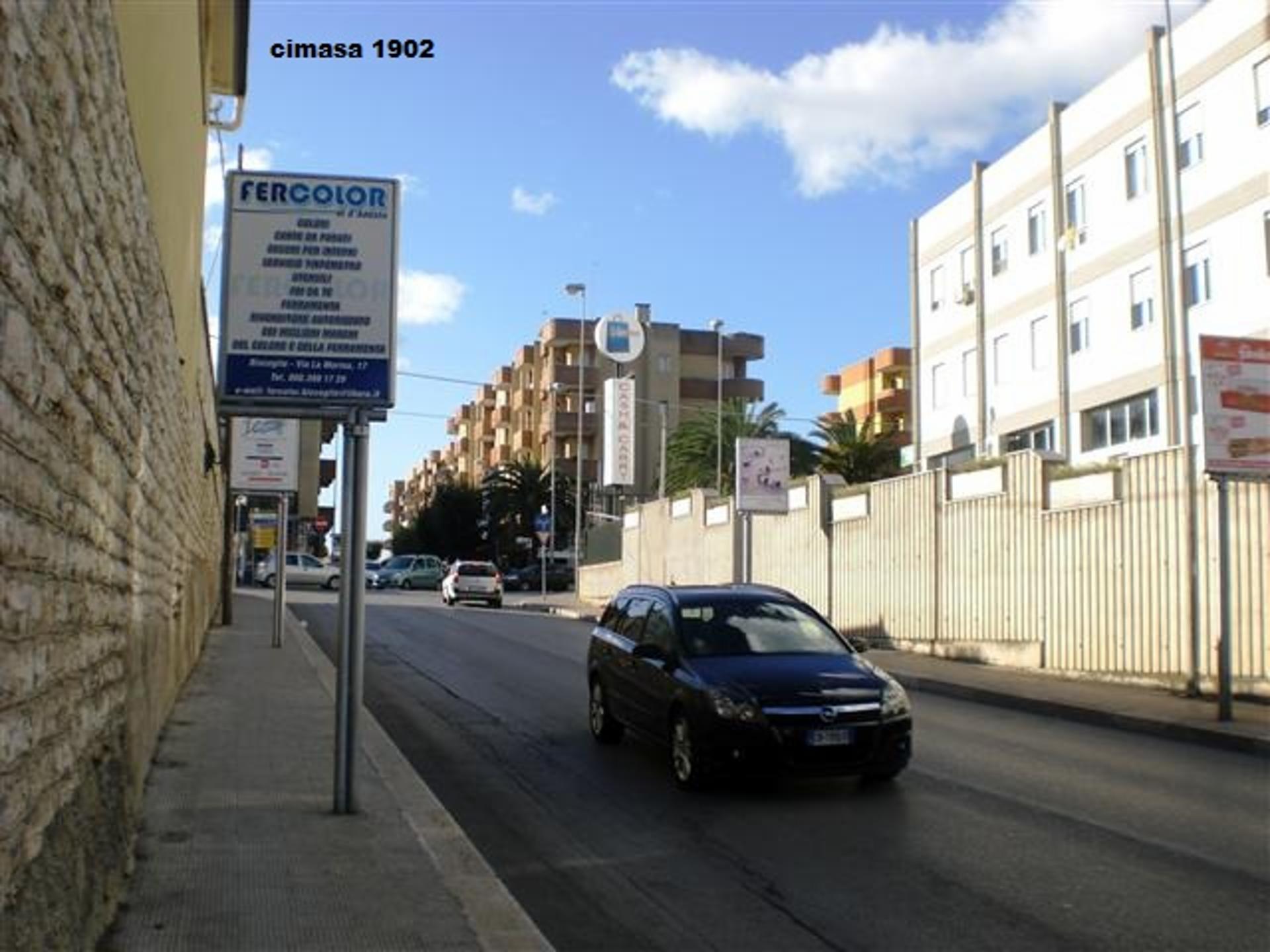 Impianto palina a Bisceglie