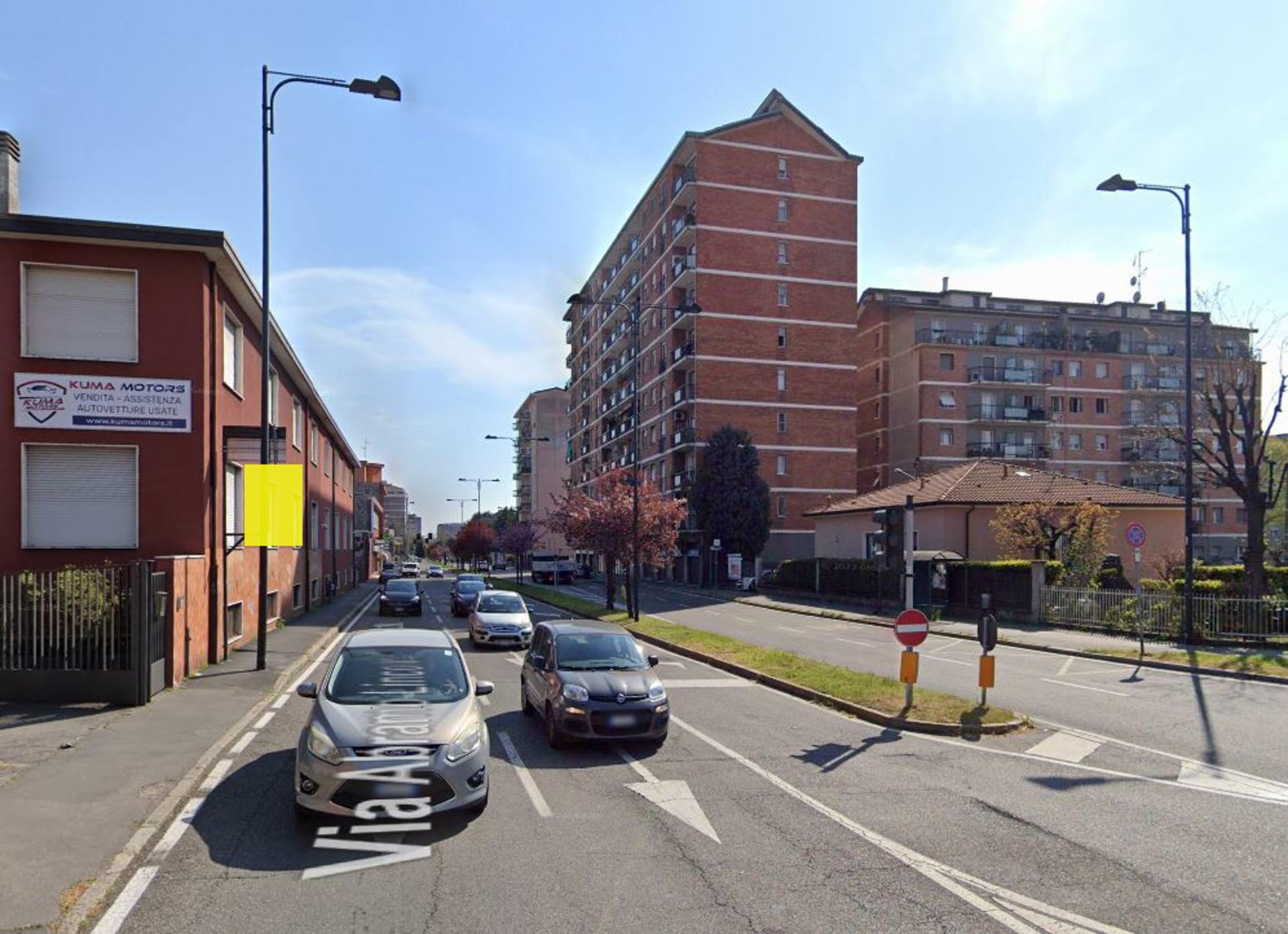 Impianto POLE MEDIA a Cinisello Balsamo, in zona Mivida