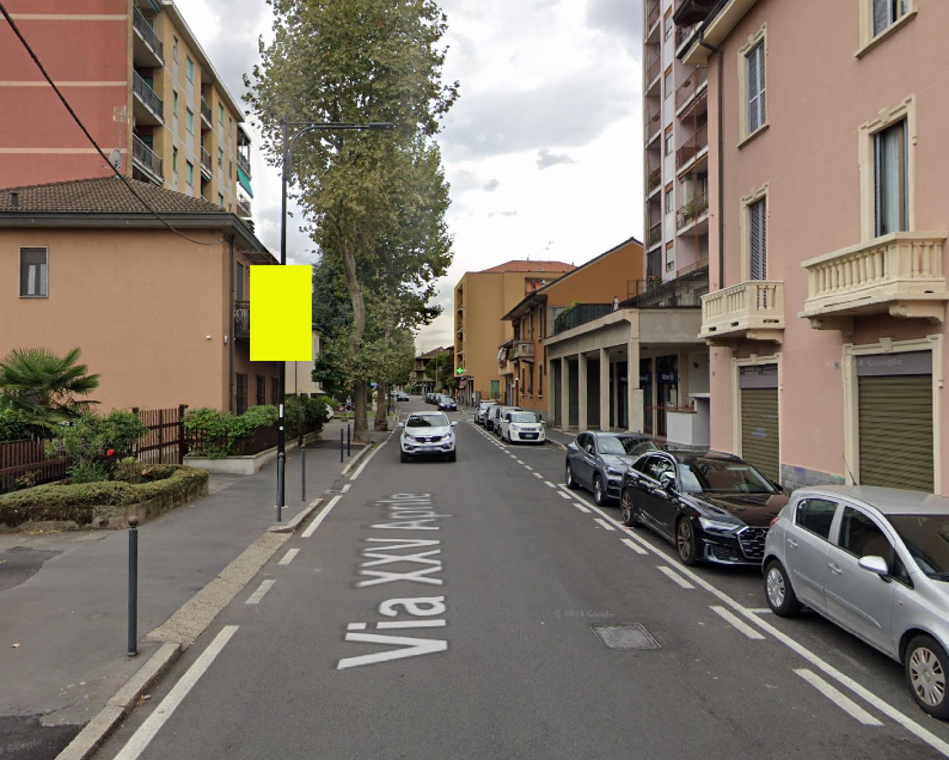 Impianto POLE MEDIA a Cinisello Balsamo, in zona La Sfinge