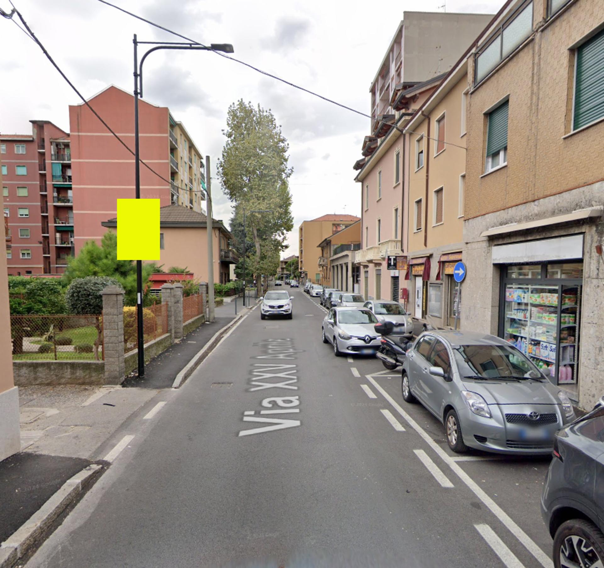 Impianto POLE MEDIA a Cinisello Balsamo, in zona La Sfinge