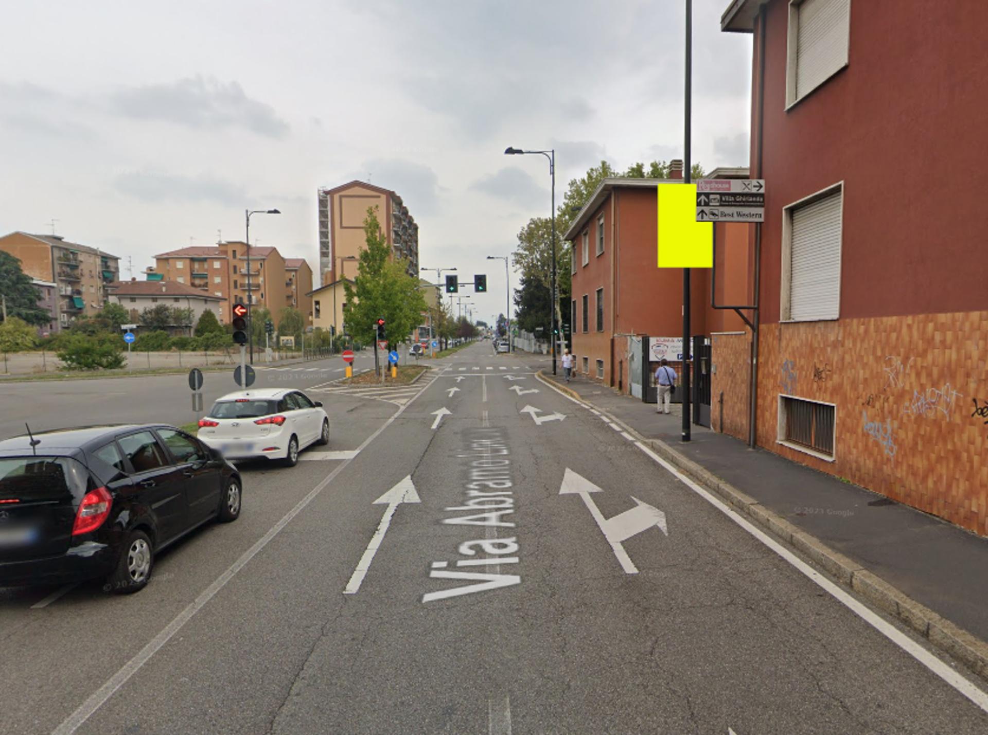Impianto POLE MEDIA a Cinisello Balsamo, in zona Mivida