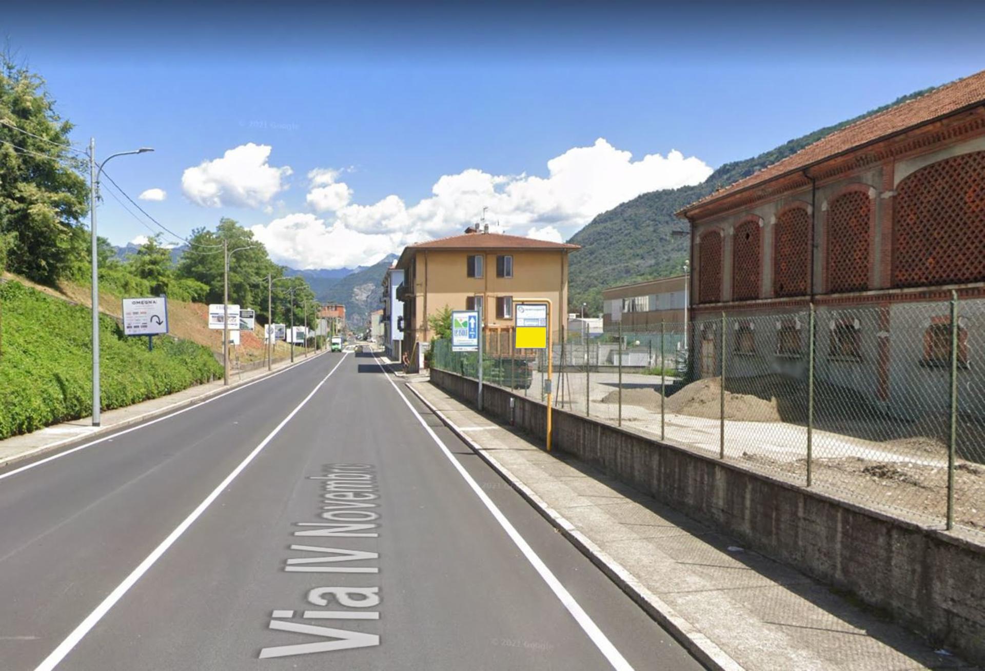 Impianto PALINA a Omegna, in zona Intesa Sanpaolo