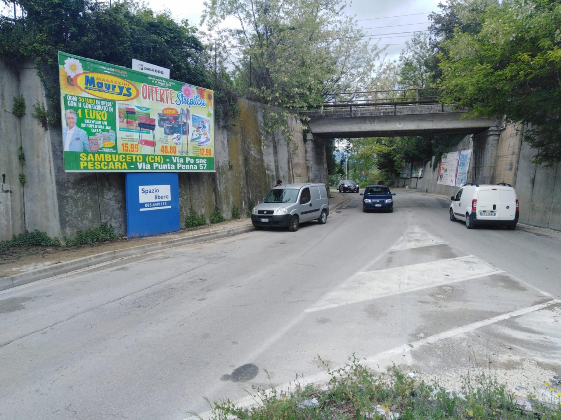Impianto 6 X 3 a Chieti, in zona Pellizzari
