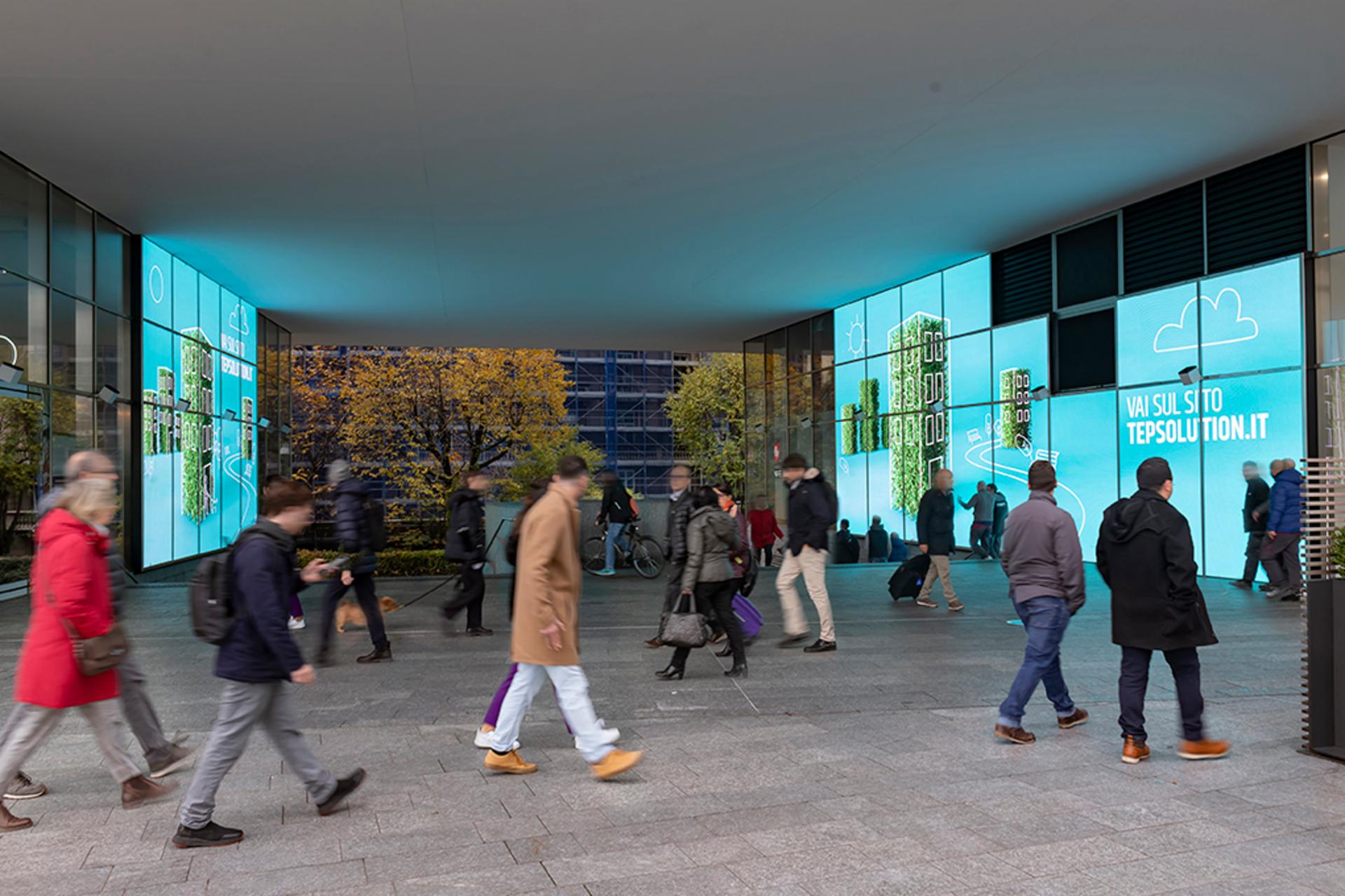 Impianto a PIAZZA GAE AULENTI  Milano