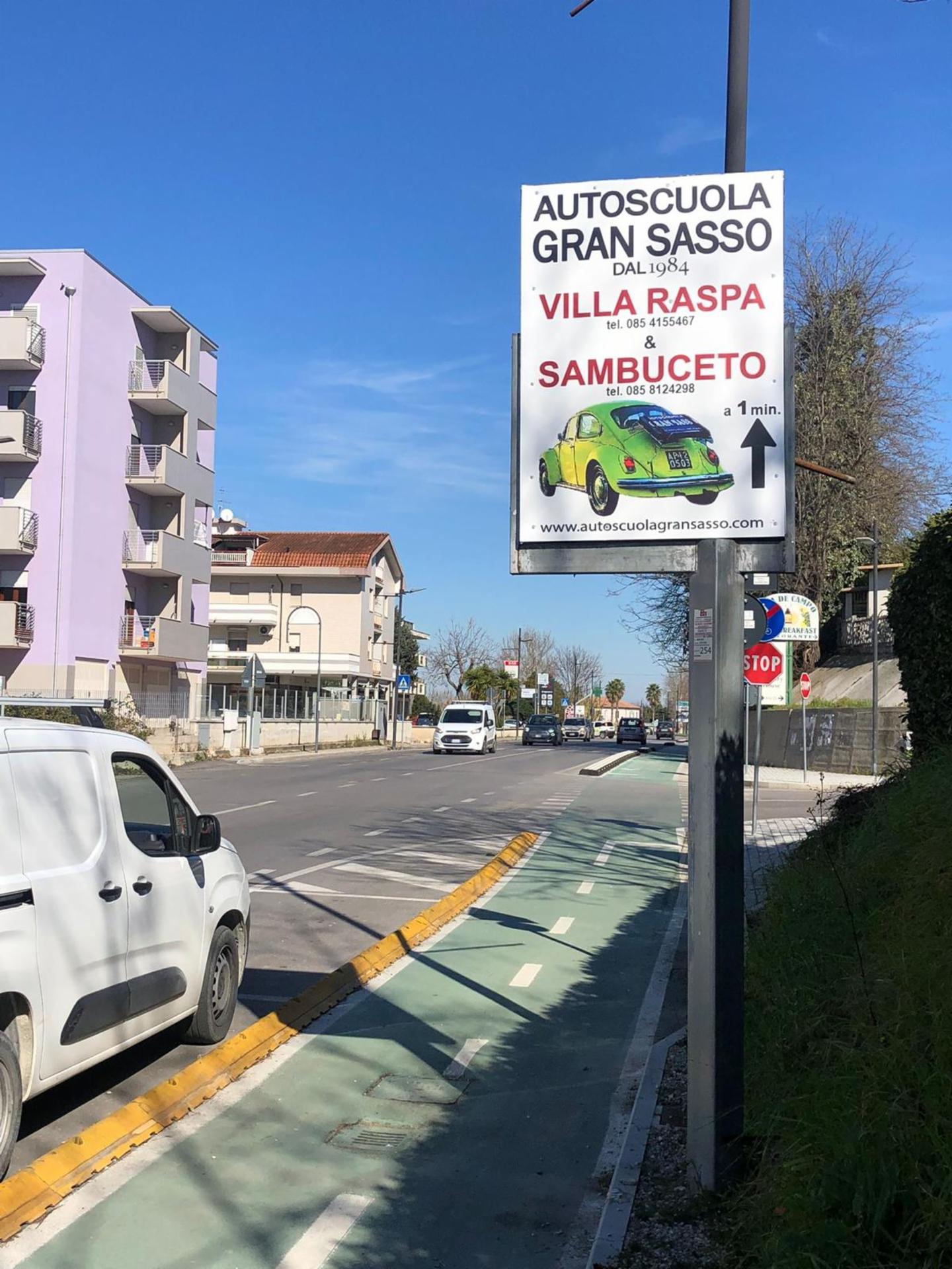 Impianto TABELLA a San Giovanni Teatino, in zona Sinuhè