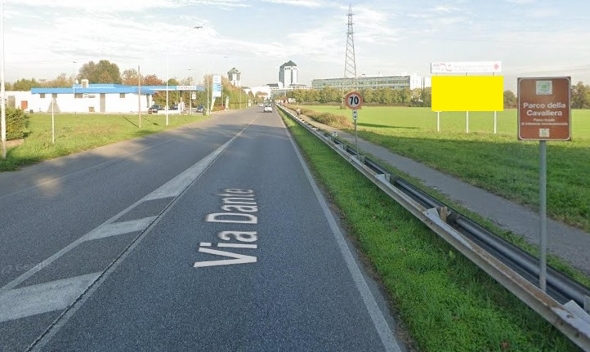 Impianto a S.P. 2 Km. 3+850/dx (direzione Vimercate)  Concorezzo