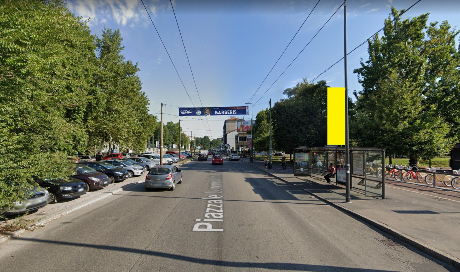 Impianto VERTICAL BANNER a Milano, in zona Picanha's