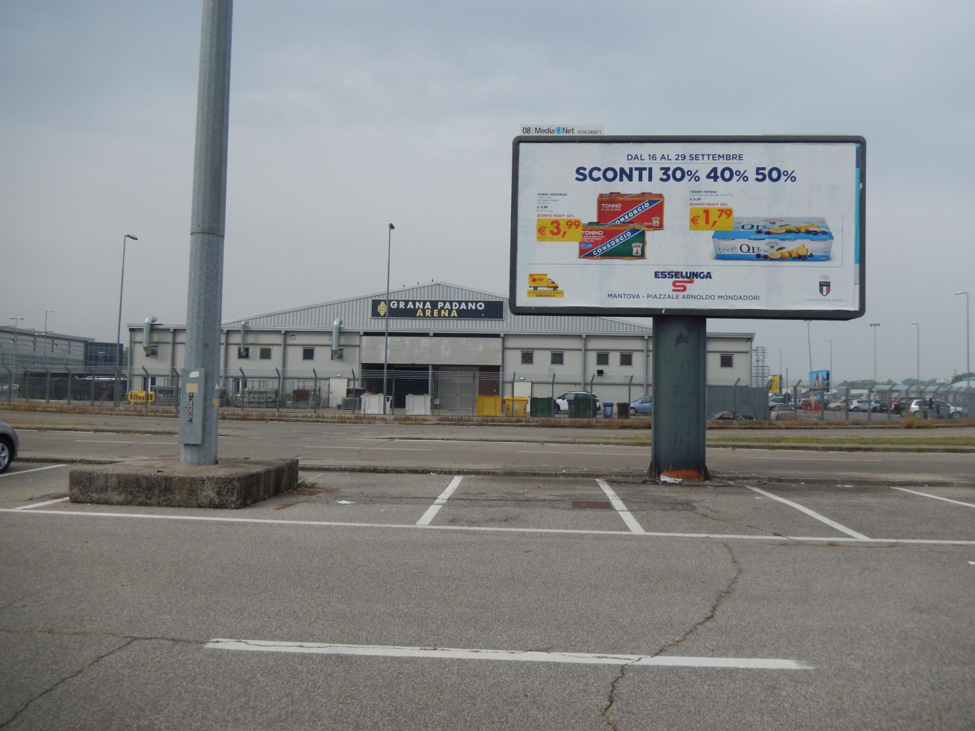 Impianto 6 X 3 a Mantova, in zona MediaWorld