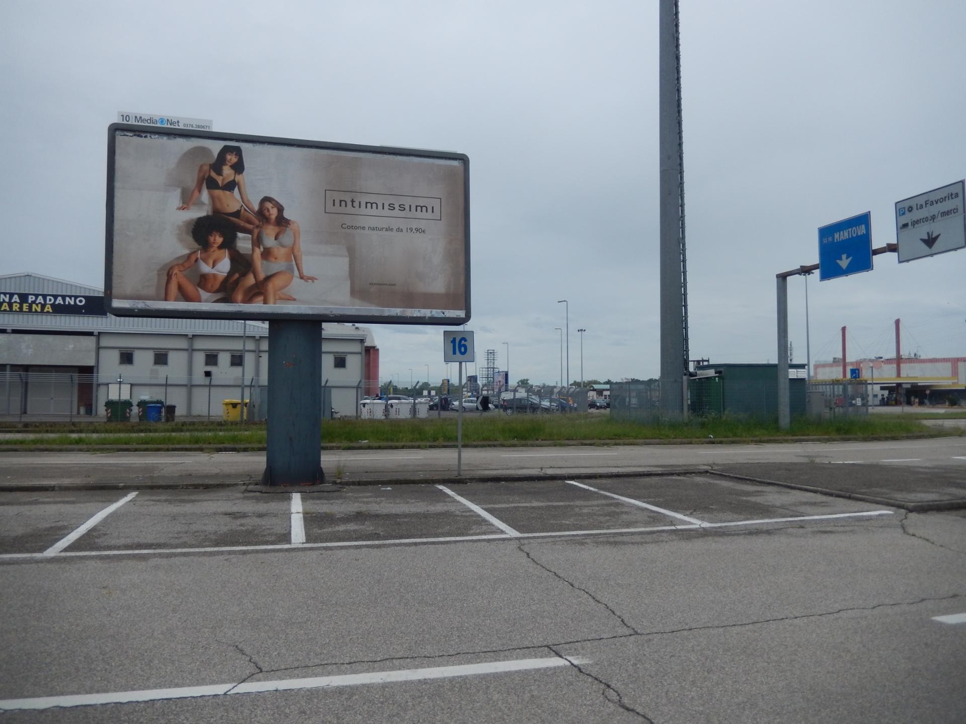 Impianto 6 X 3 a Mantova, in zona MediaWorld