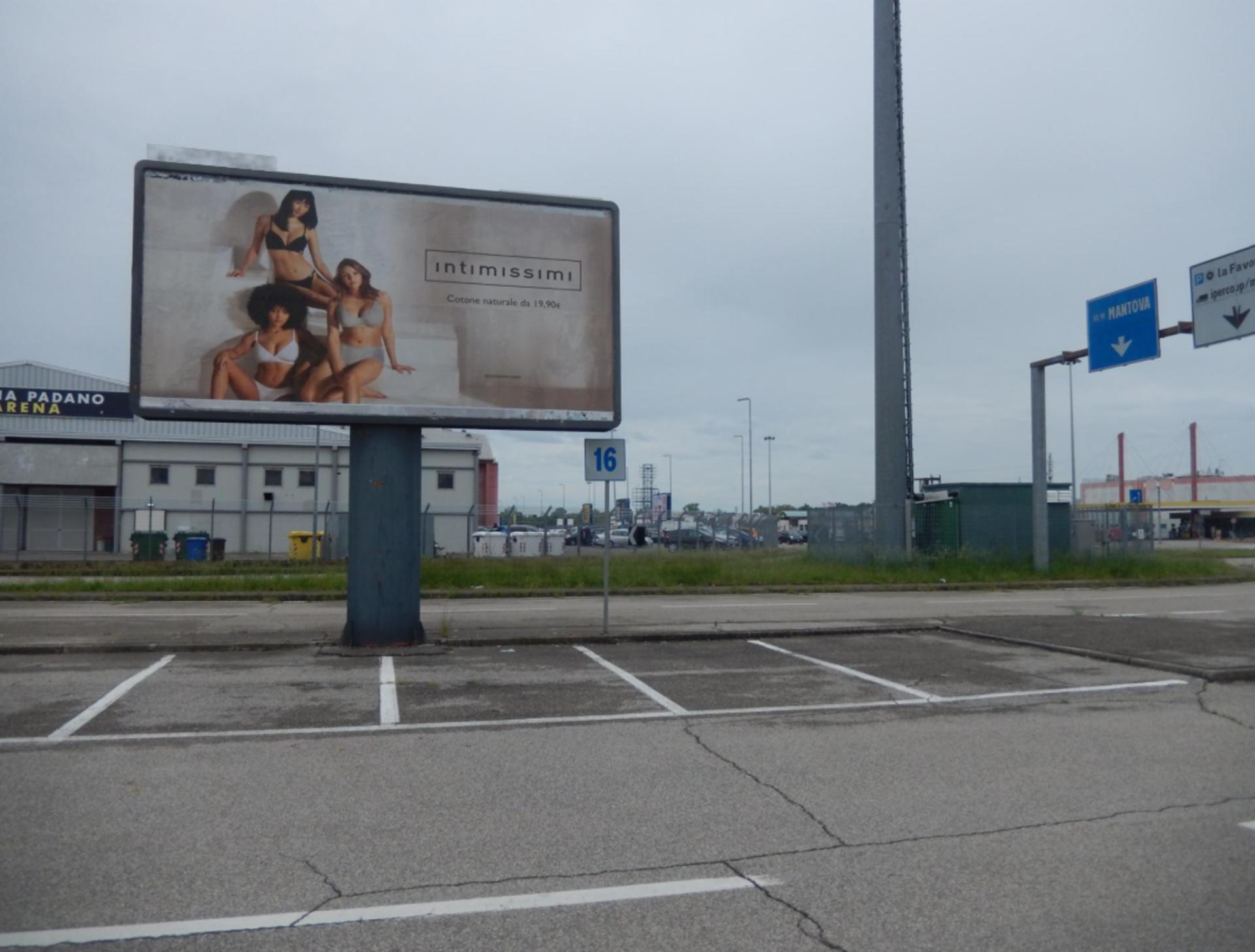 Impianto 6 X 3 a Mantova, in zona MediaWorld