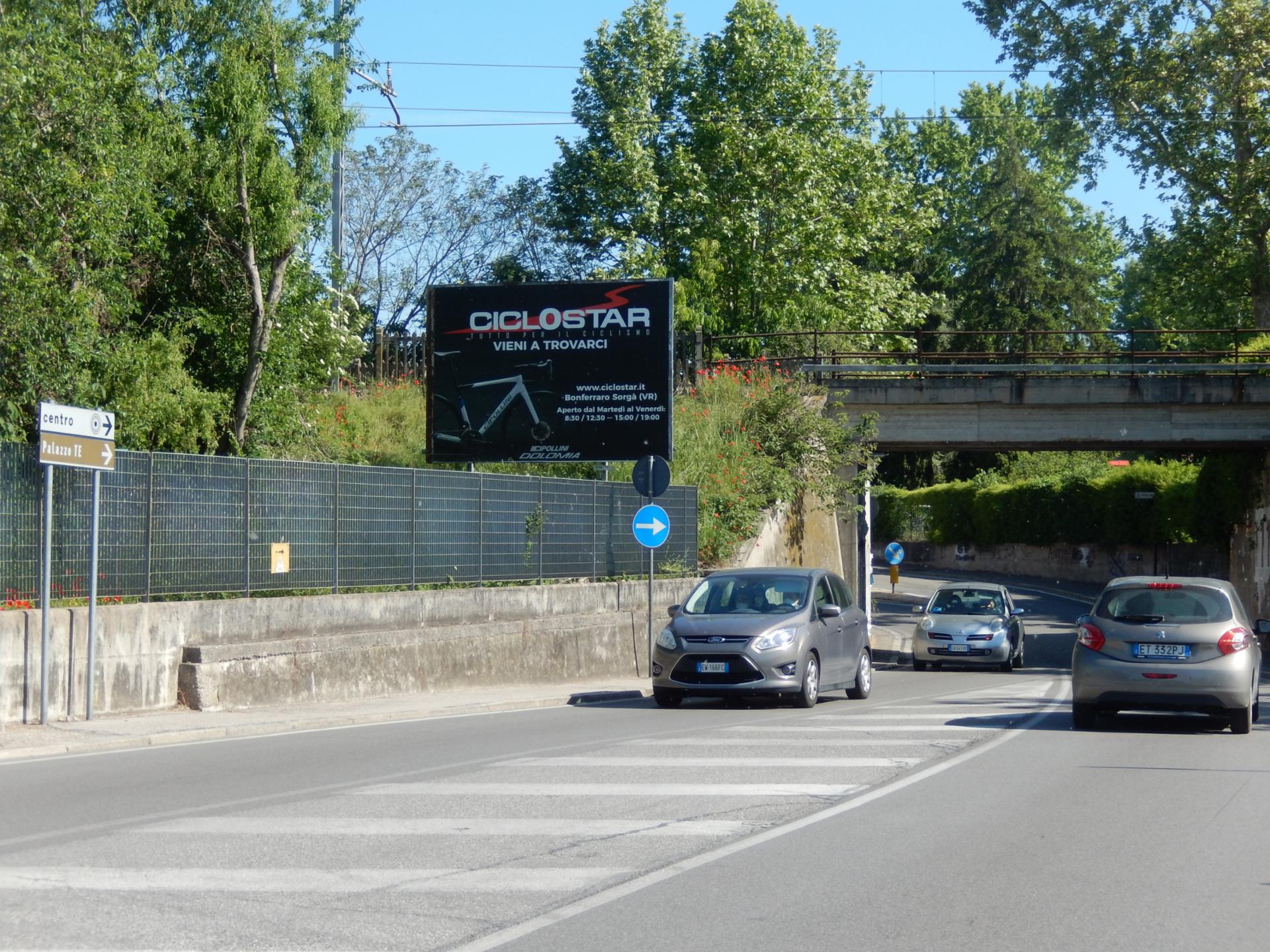 Impianto POSTER a Mantova, in zona Gastronomia Nosari Romano