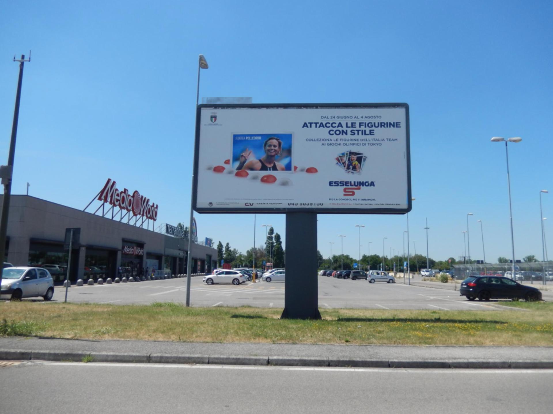 Impianto 6 X 3 a Mantova, in zona MediaWorld