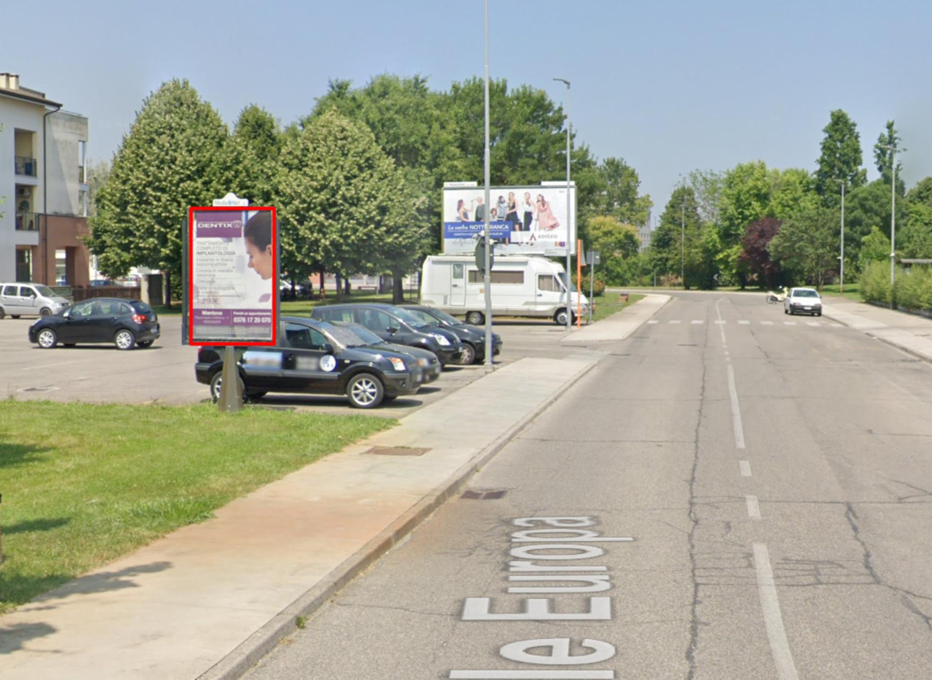Impianto STENDARDO a Mantova, in zona Osteria Casa Benini