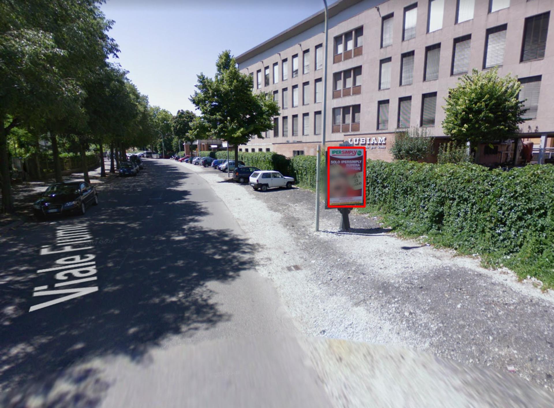 Impianto STENDARDO a Mantova, in zona Cippo a don Eugenio Leoni