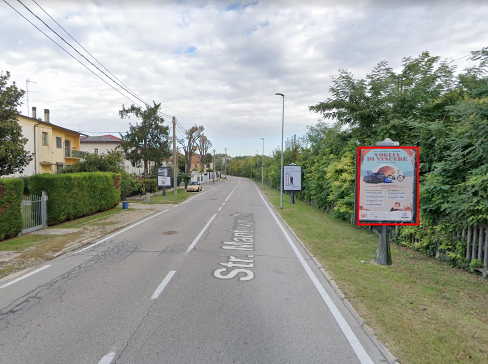 Impianto STENDARDO a Mantova, in zona Lidl