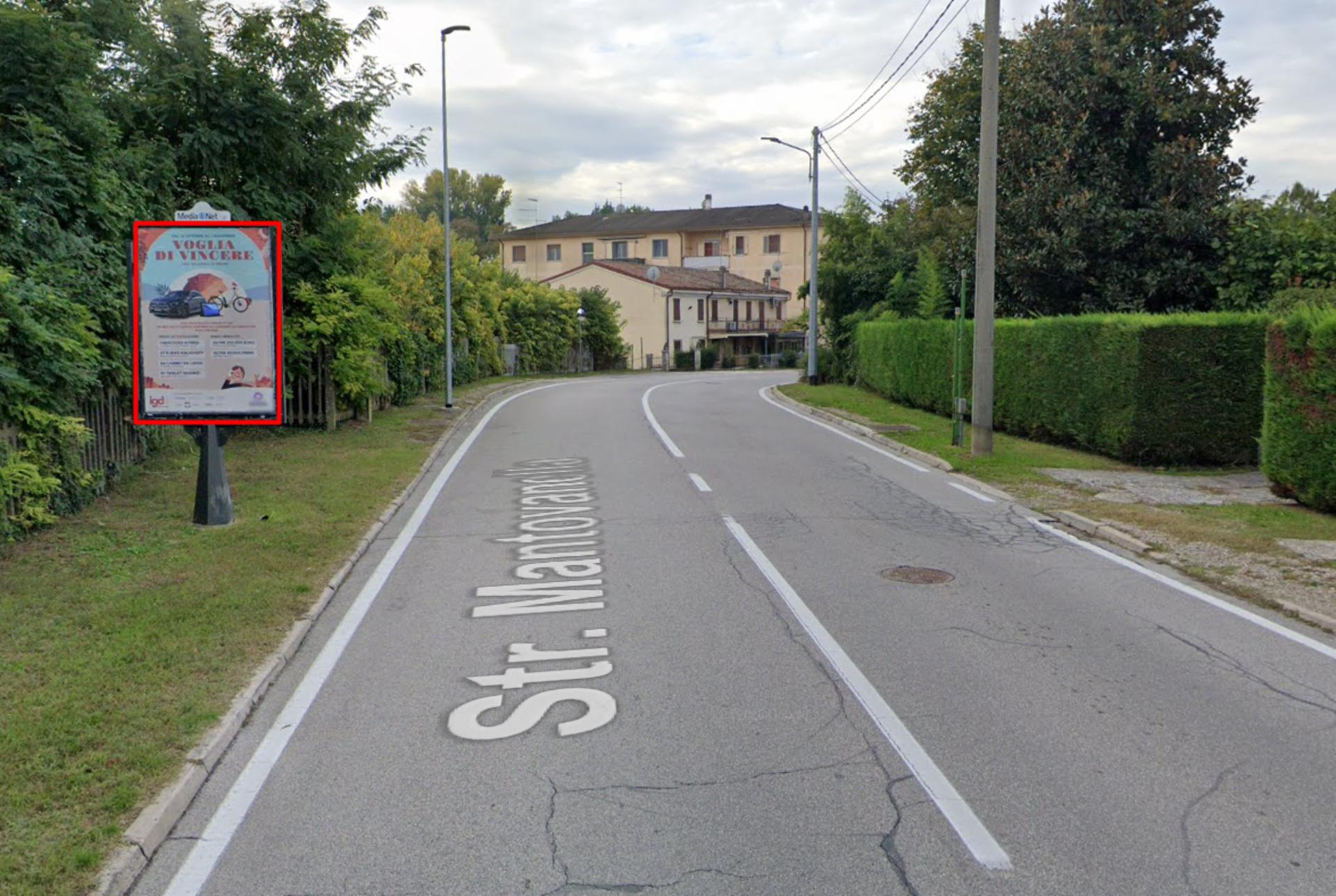 Impianto STENDARDO a Mantova, in zona Lidl