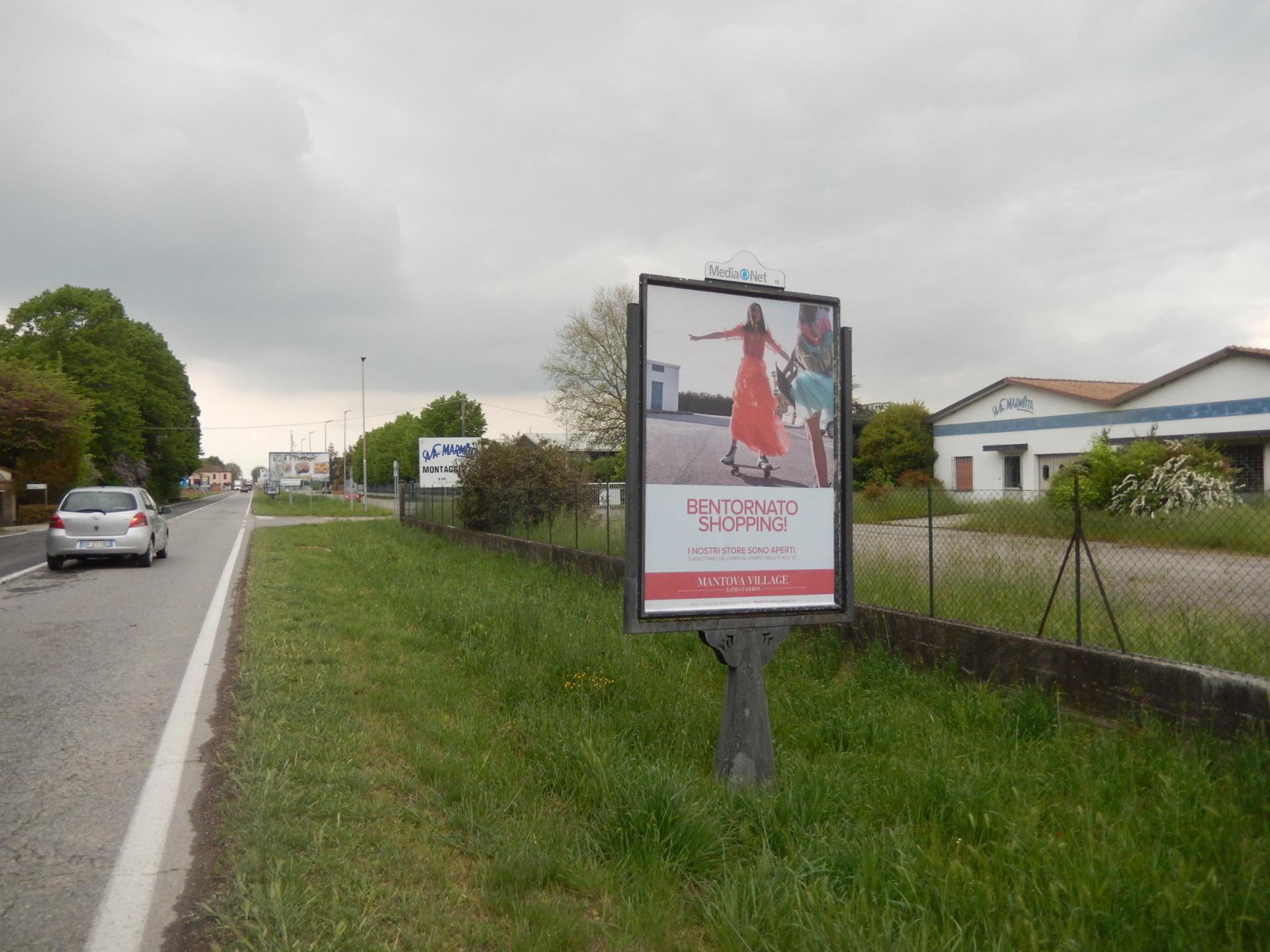 Impianto STENDARDO a Mantova, in zona S.S. n.420 Sabbion.