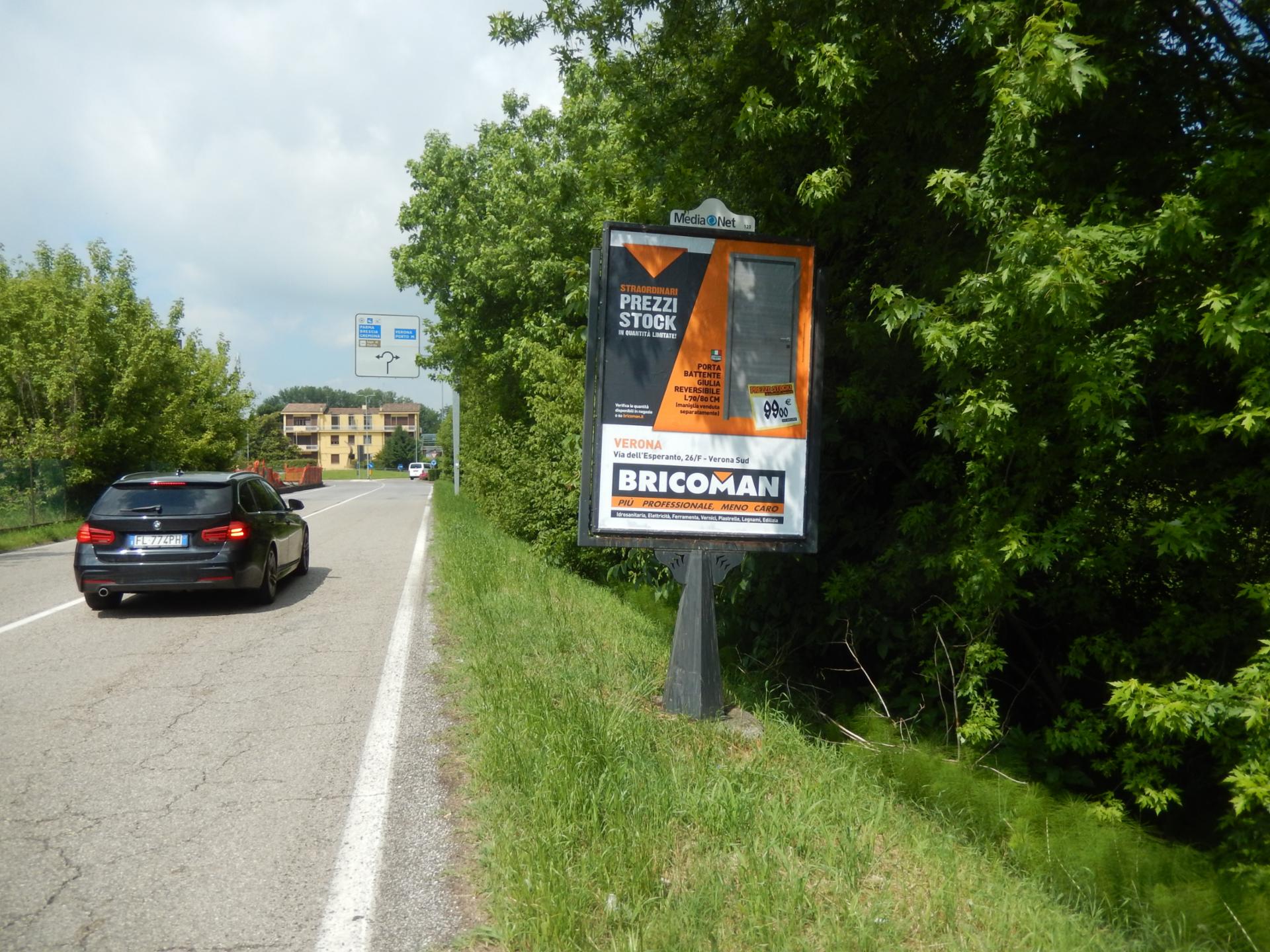 Impianto STENDARDO a Mantova, in zona Lidl