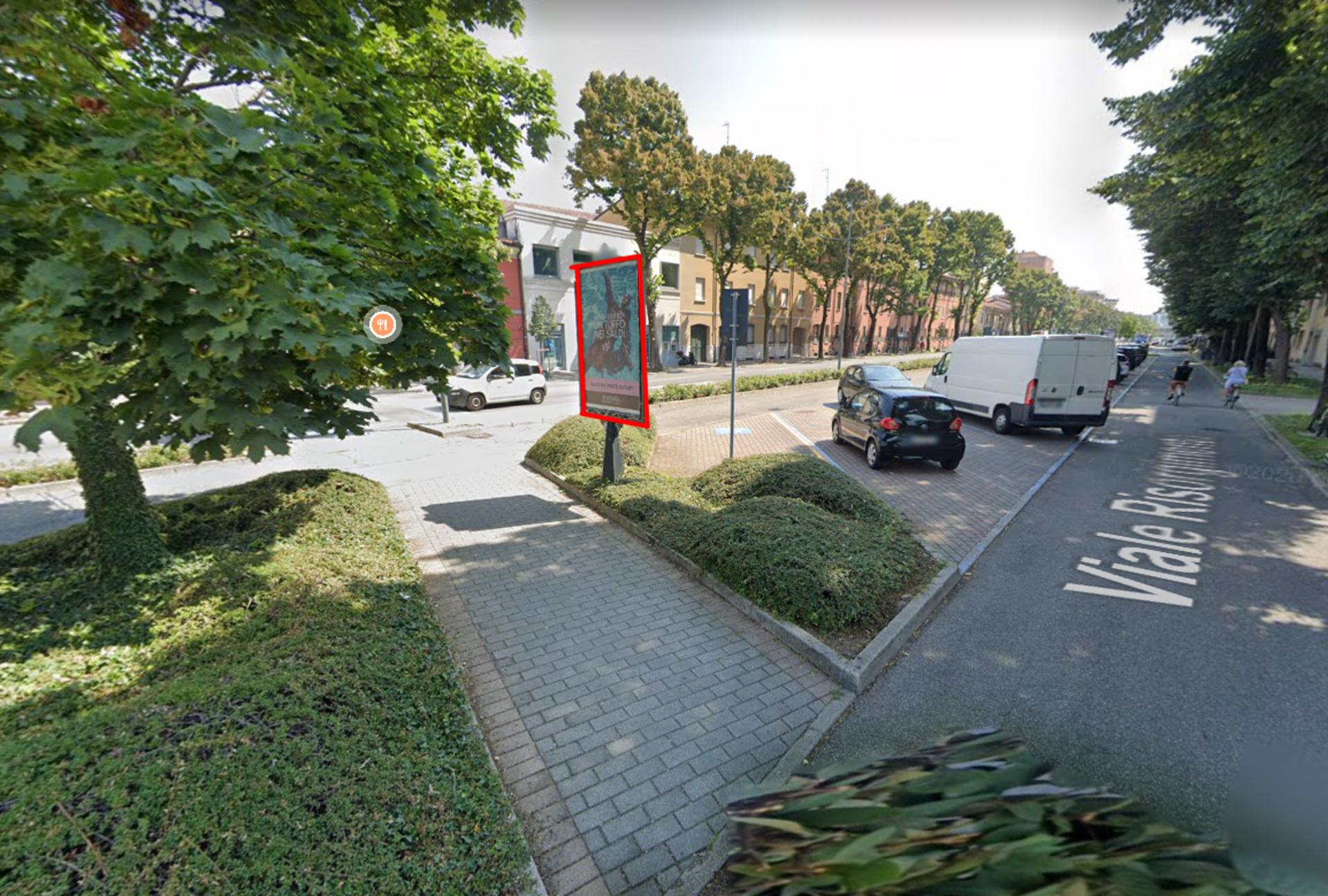 Impianto STENDARDO a Mantova, in zona MACA - Mantova Collezioni Antiche
