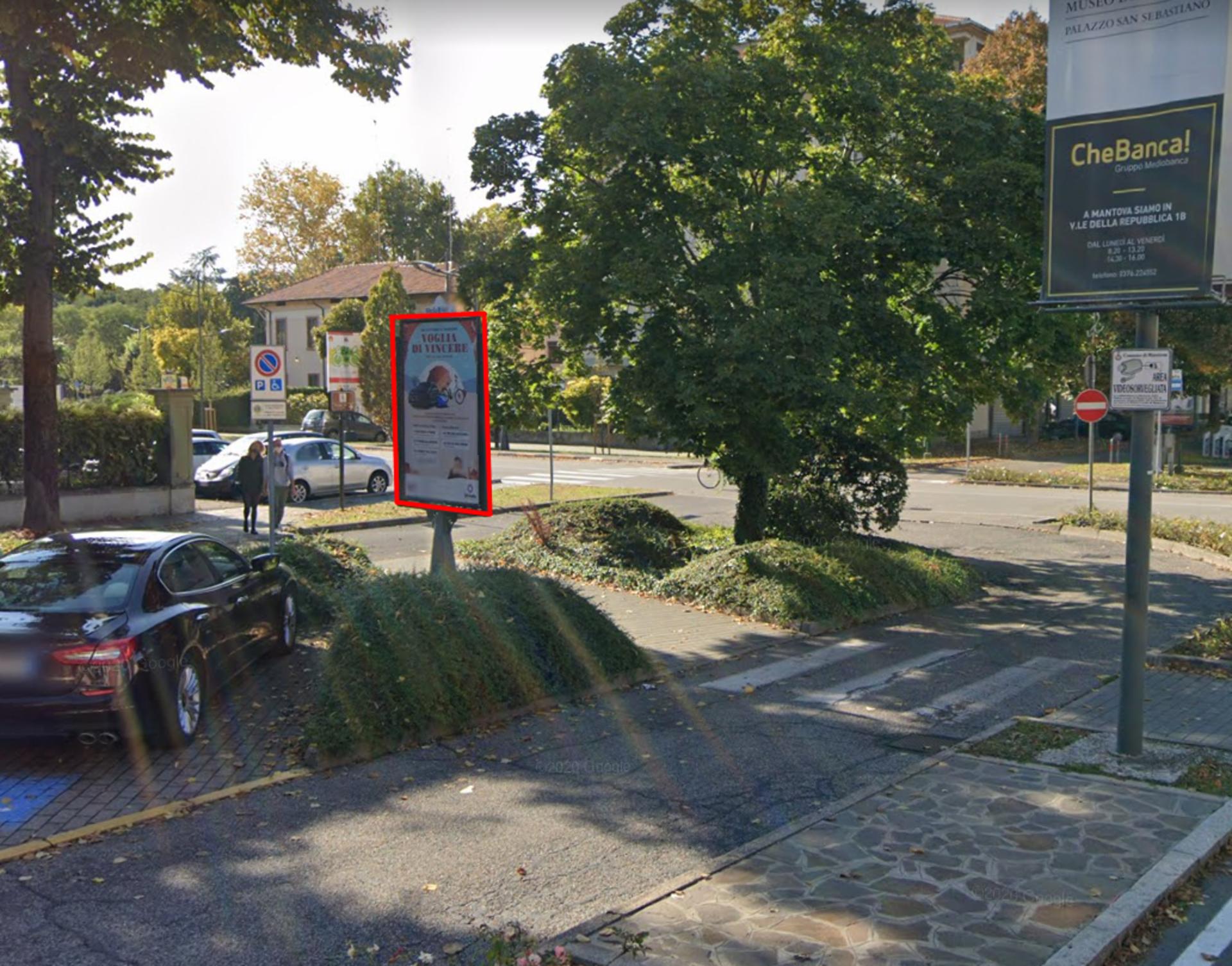 Impianto STENDARDO a Mantova, in zona MACA - Mantova Collezioni Antiche