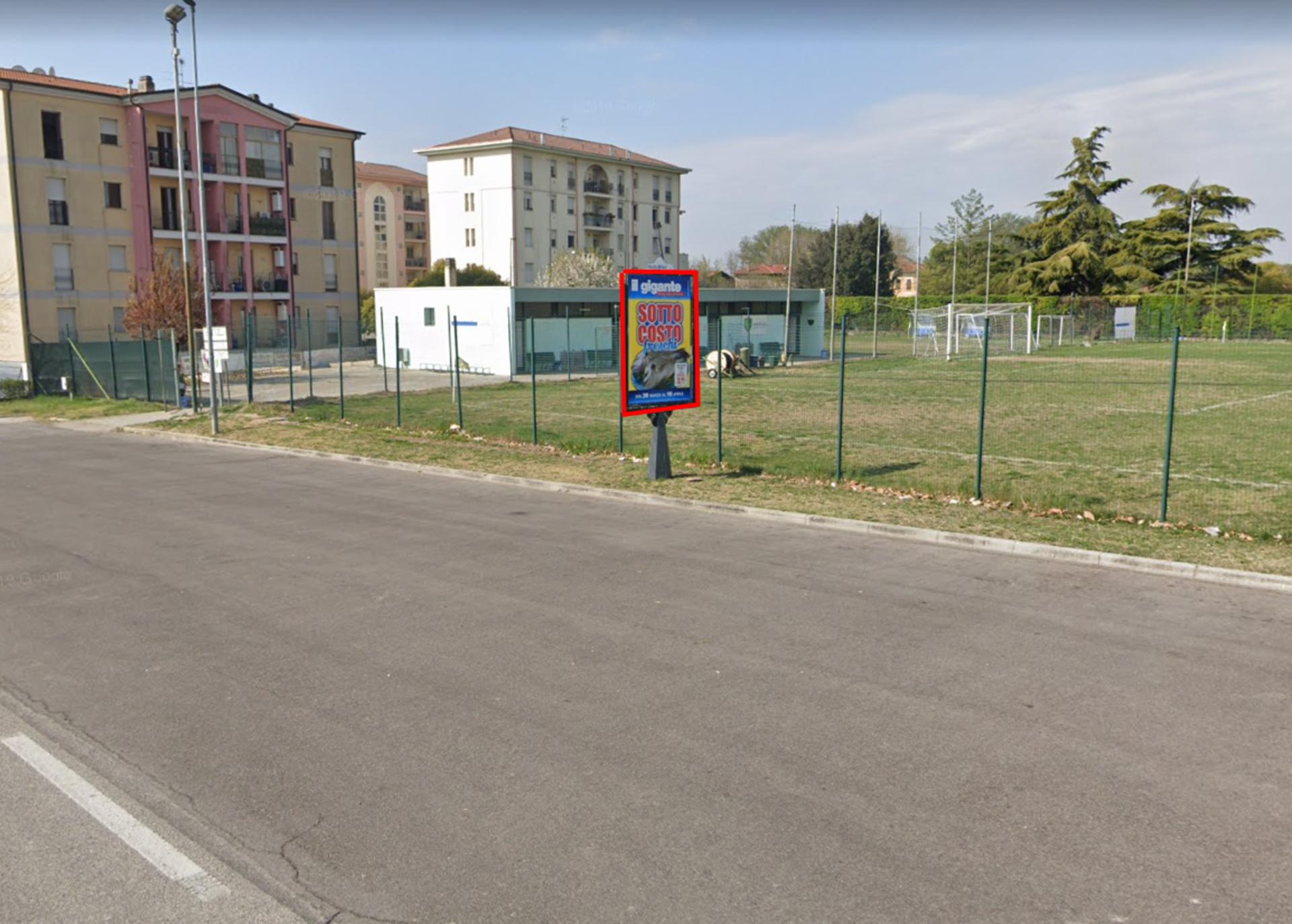 Impianto STENDARDO a Mantova, in zona Lidl